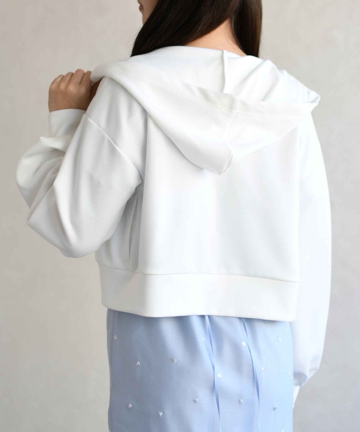 トランテアン ソン ドゥ モード 31 Sons de mode 2026春夏新作 ボリュームスリーブパーカー TT618201 （WHITE） WHITE