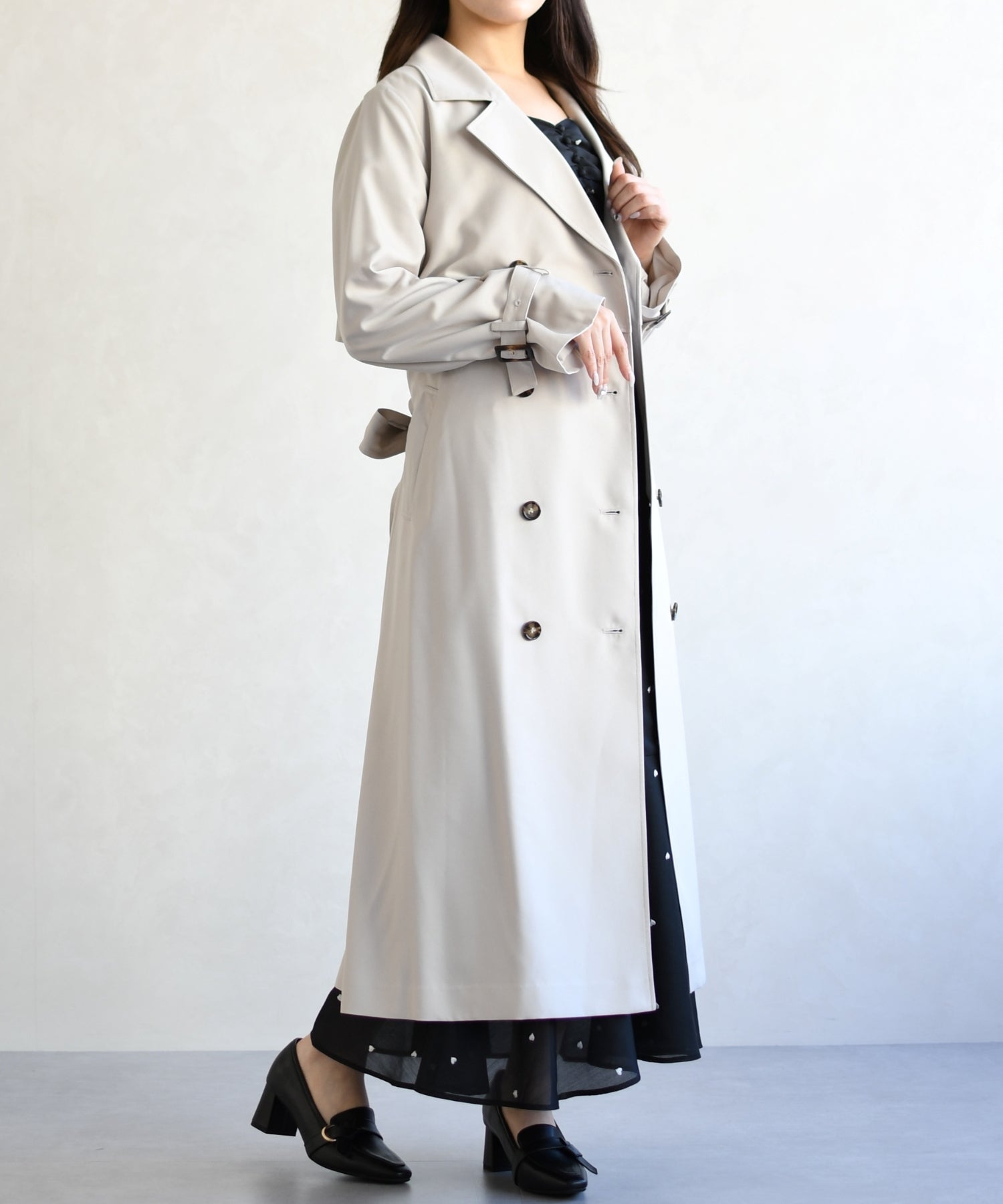 トランテアン ソン ドゥ モード 31 Sons de mode 2026春夏新作 トレンチコート TT618601 （BEIGE） BEIGE