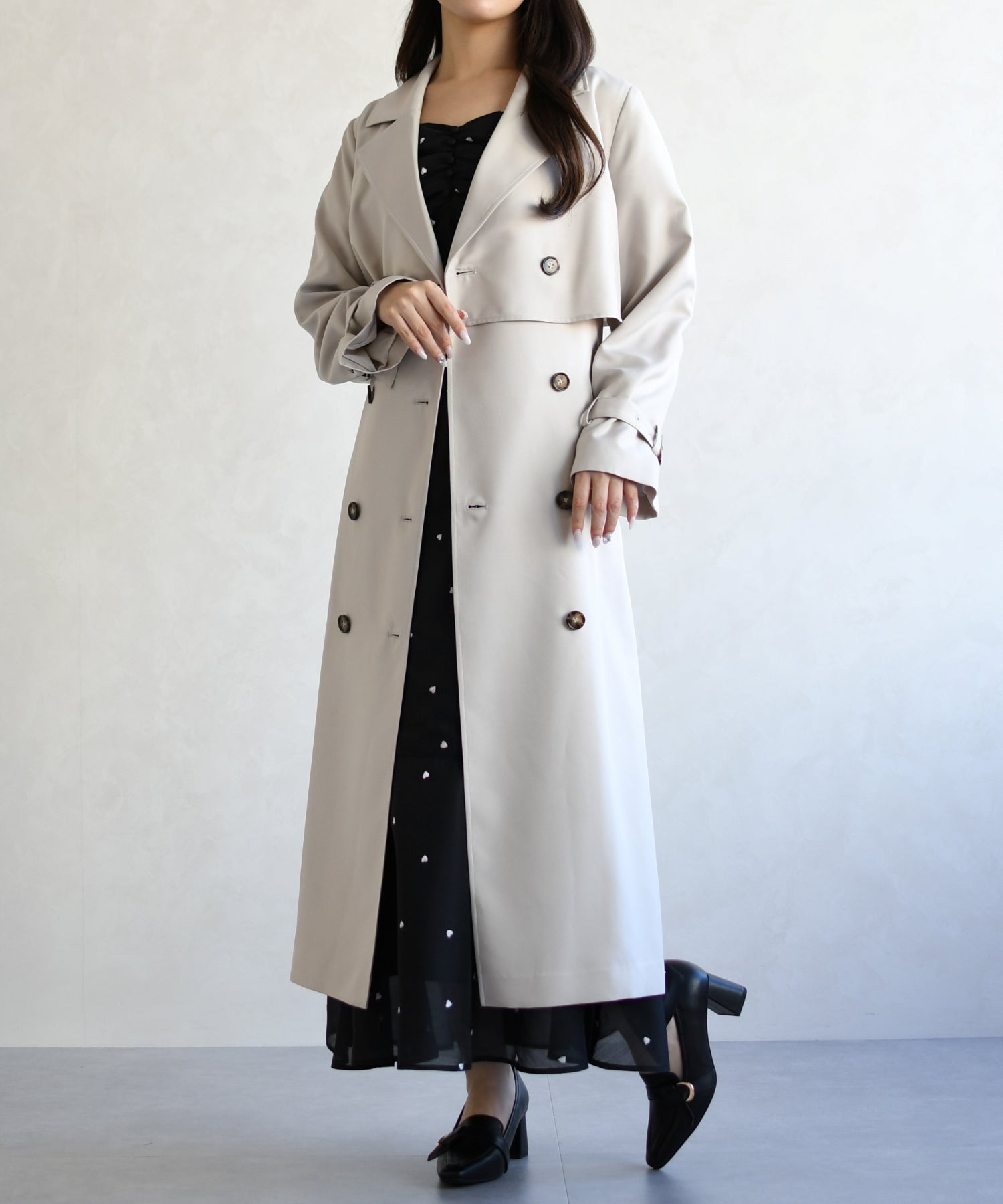 トランテアン ソン ドゥ モード 31 Sons de mode 2026春夏新作 トレンチコート TT618601 （BEIGE） BEIGE