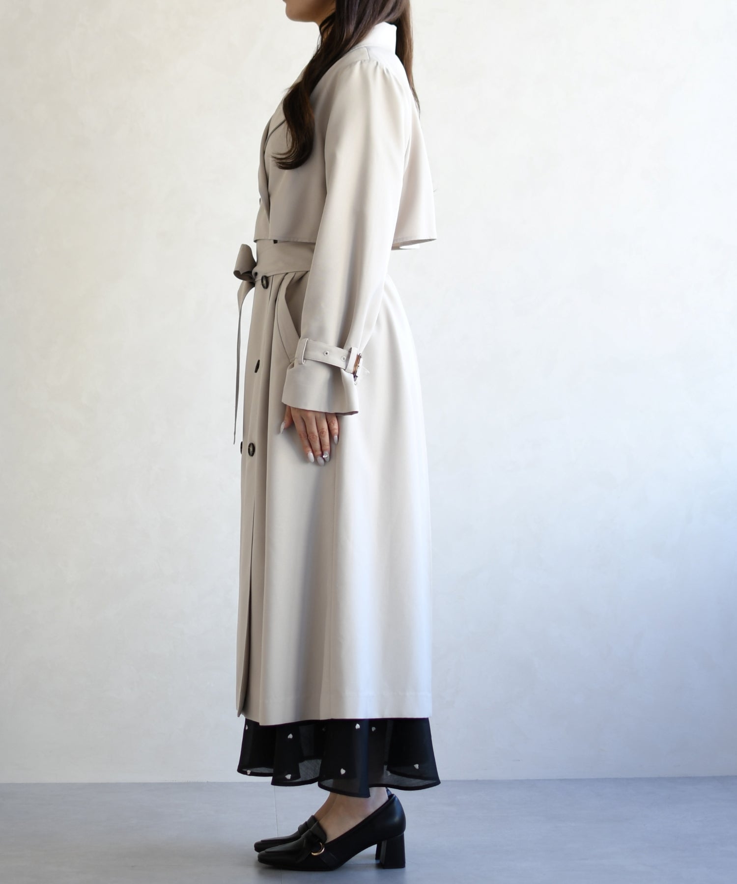 トランテアン ソン ドゥ モード 31 Sons de mode 2026春夏新作 トレンチコート TT618601 （BEIGE） BEIGE