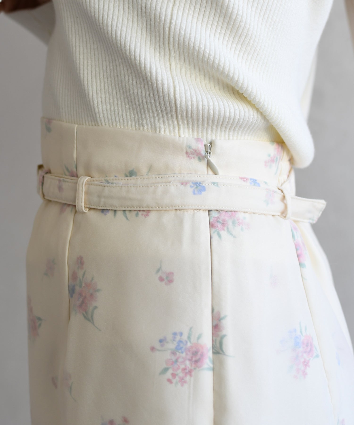 トランテアン ソン ドゥ モード 31 Sons de mode 2026春夏新作 シアーレイヤードスカート TT617203 （YELLOW） YELLOW