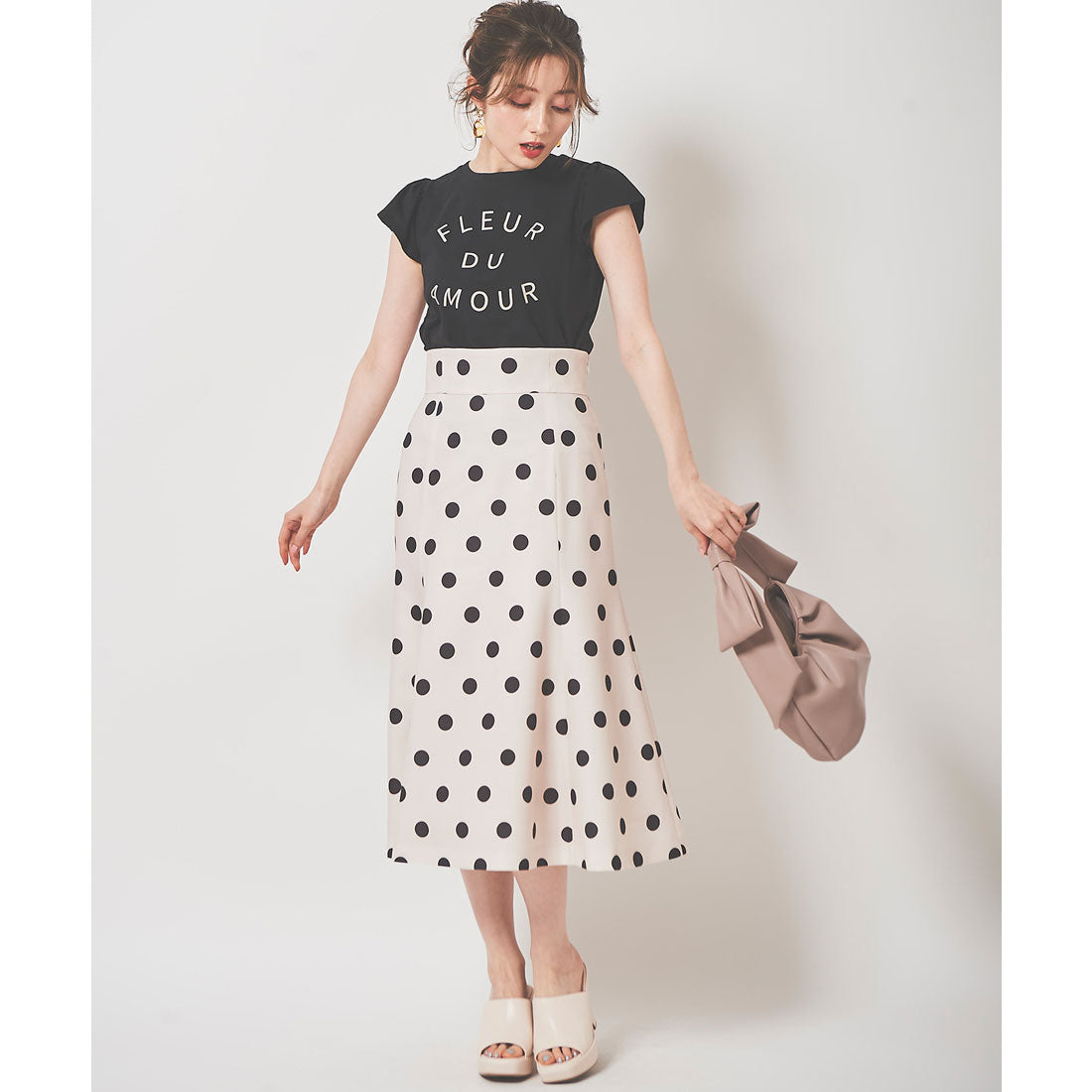 31 Sons de mode 31 Sons de mode Dot Mermaid Skirt