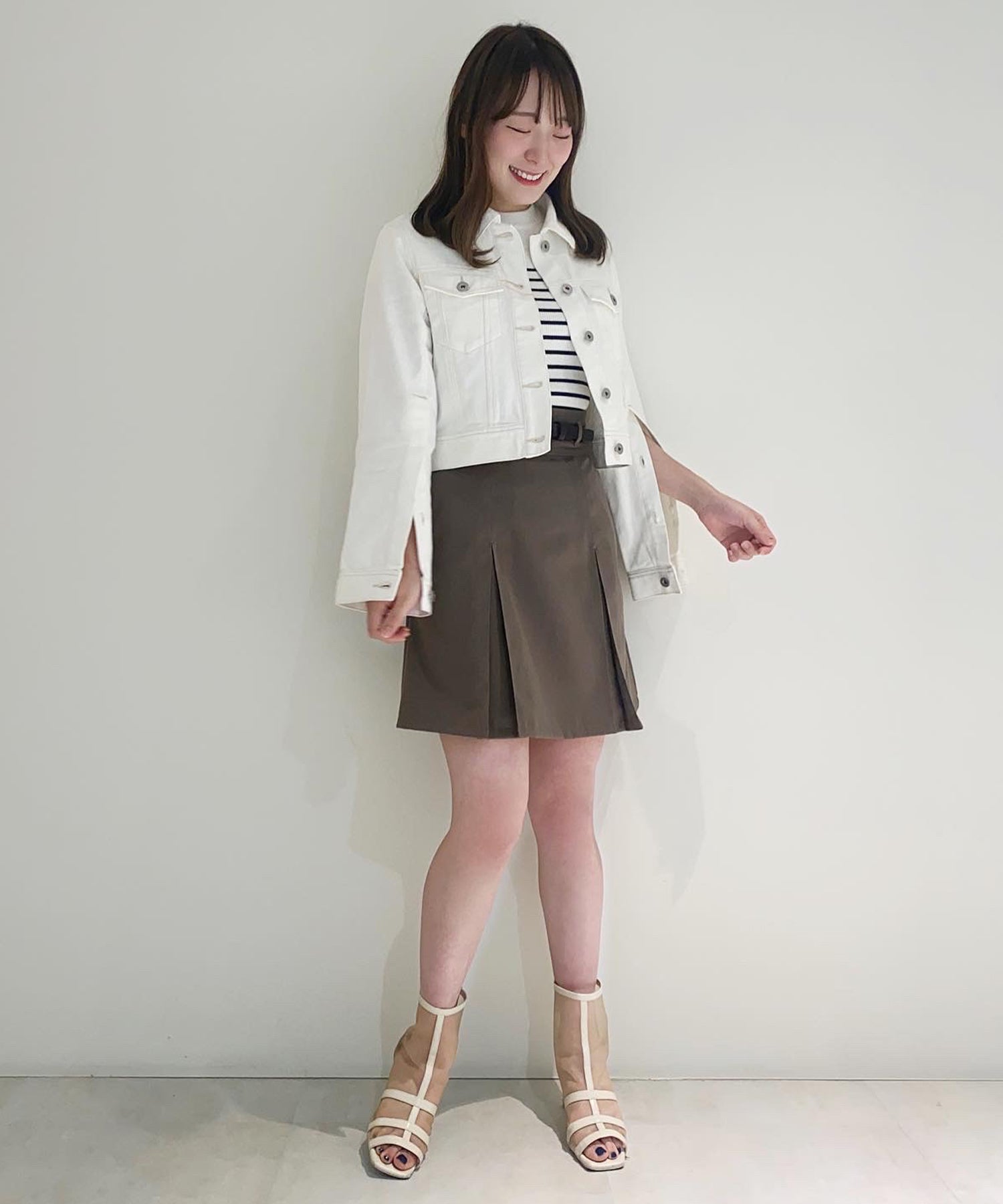 トランテアン ソン ドゥ モード 31 Sons de mode スリットスリーブGジャン （オフホワイト） OFF-WHITE