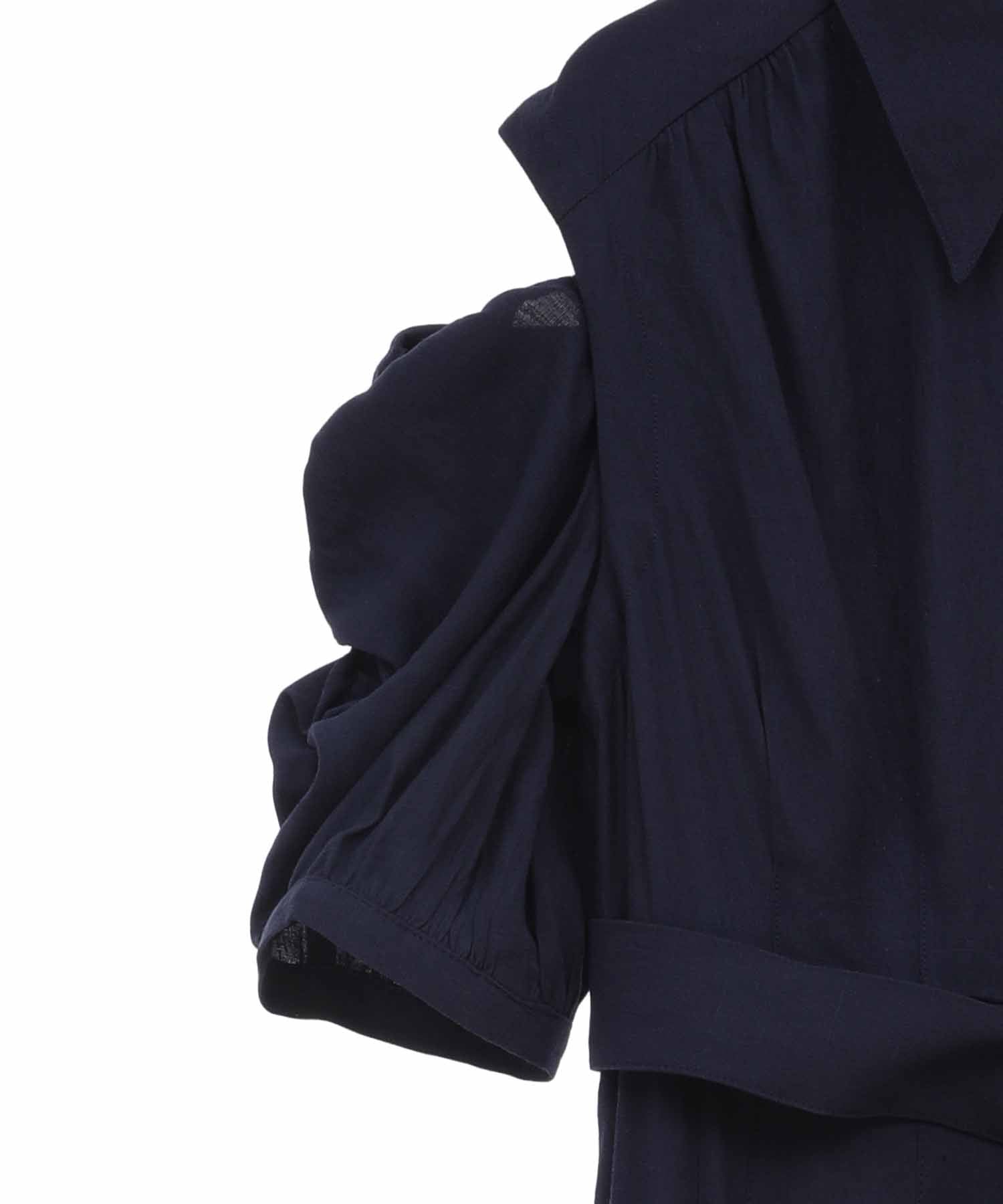 トランテアン ソン ドゥ モード 31 Sons de mode 肩開き2wayシャツワンピース （ベージュ） BEIGE