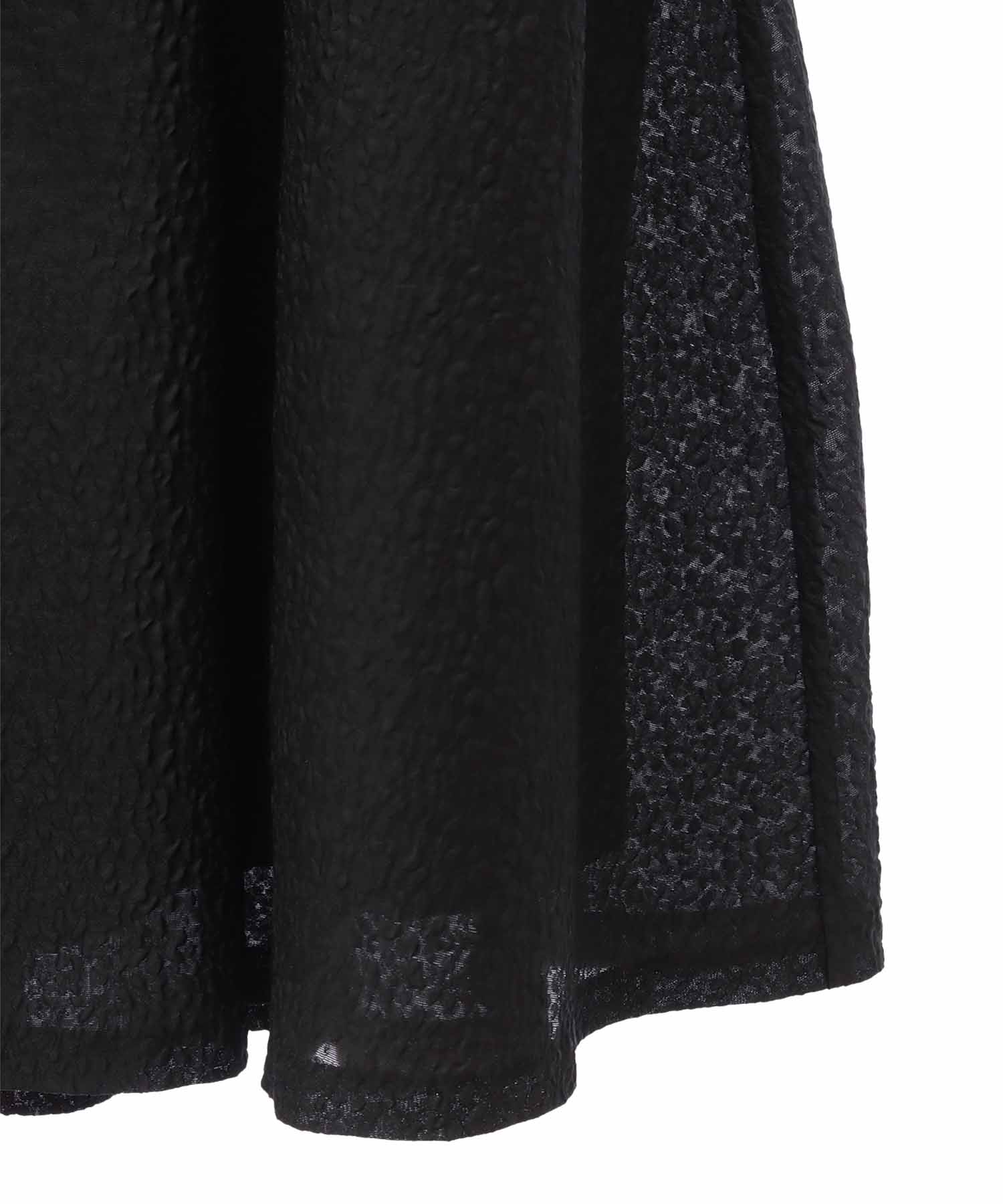 トランテアン ソン ドゥ モード 31 Sons de mode ジャカードレースアップスカート （オフホワイト） OFF-WHITE