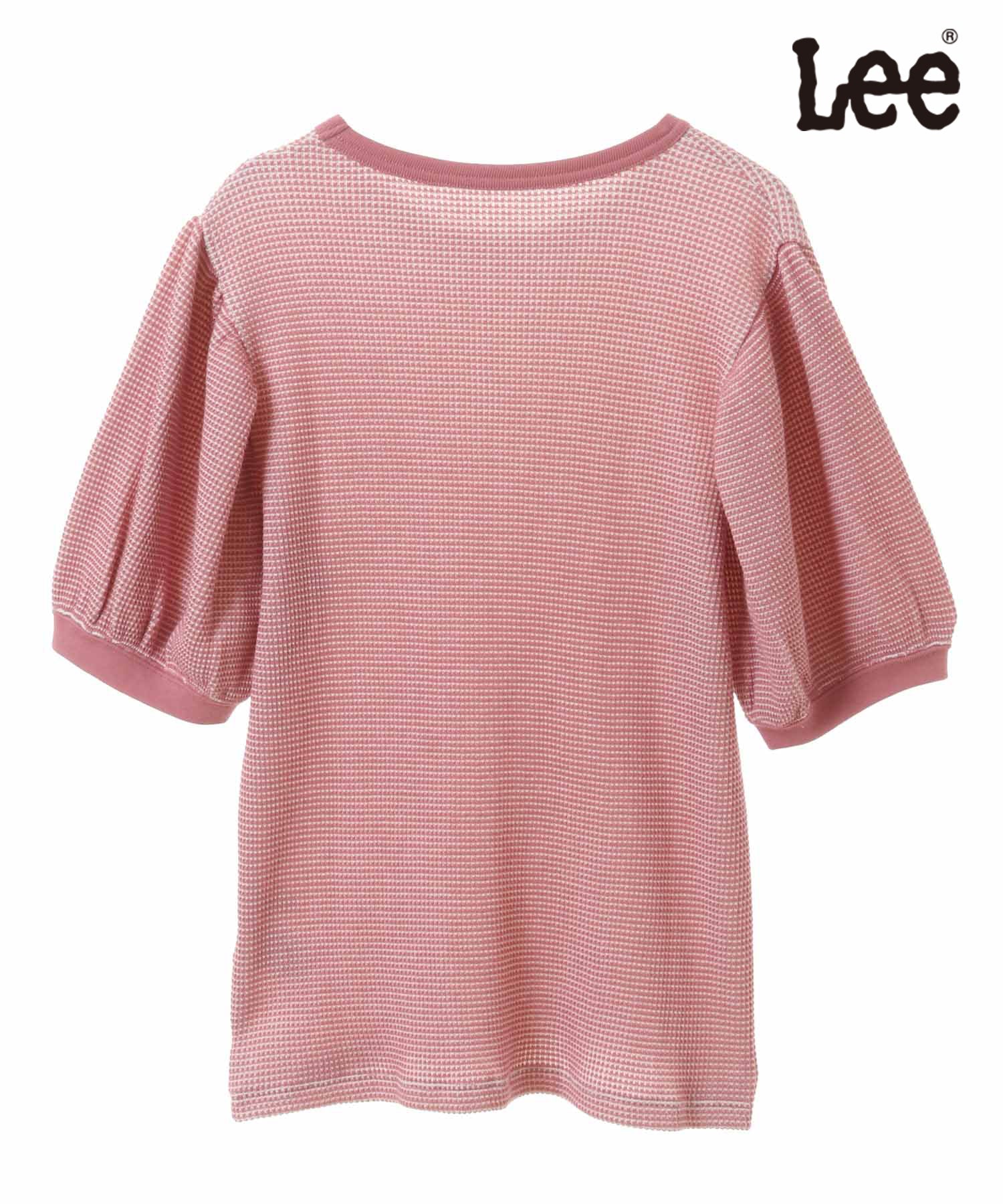 トランテアン ソン ドゥ モード 31 Sons de mode 【Leeコラボ】パフスリーブワッフルロゴTEE （クリーム） CREAM