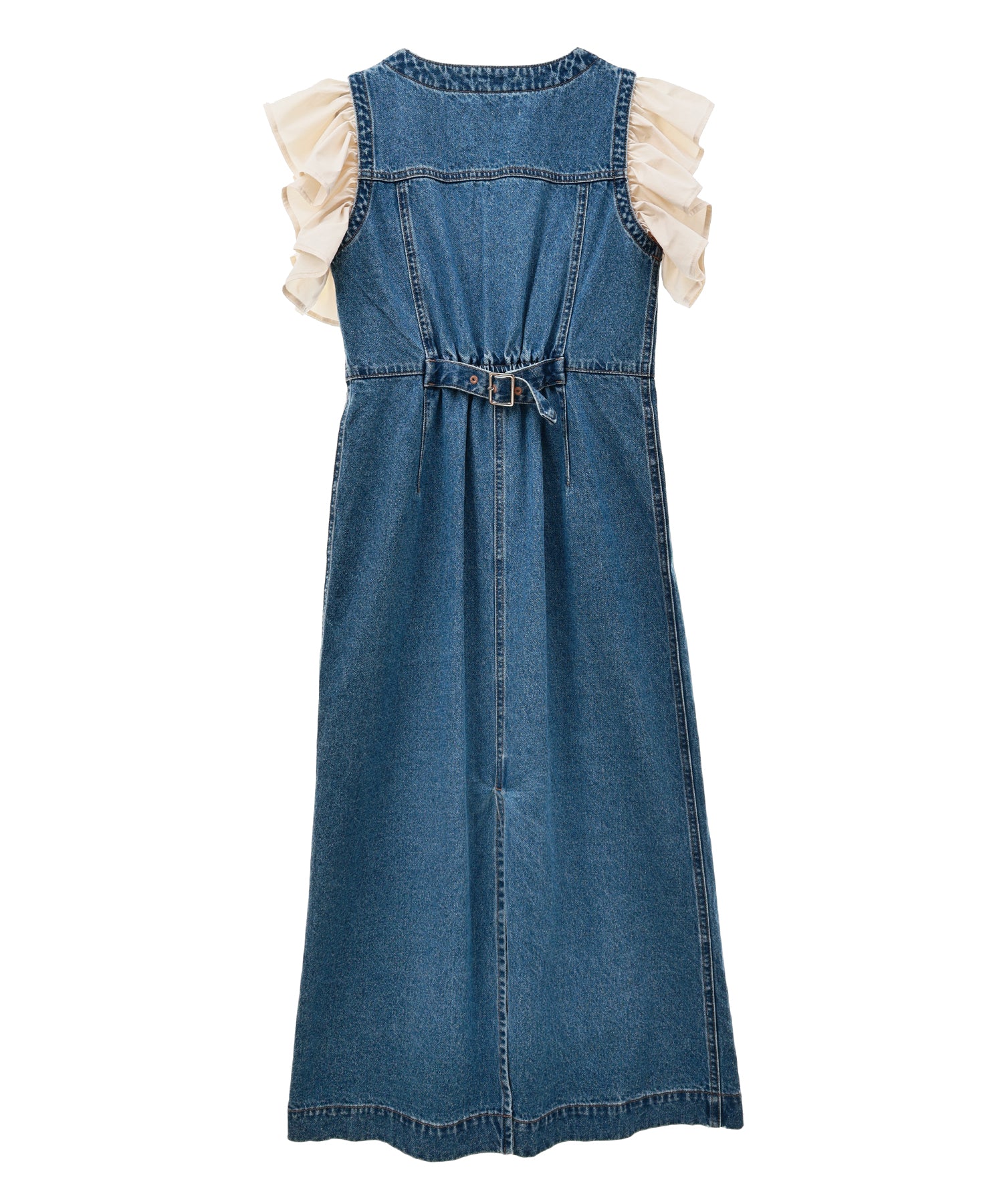 31 Sons de mode 2WAY Sleeve Denim Dress