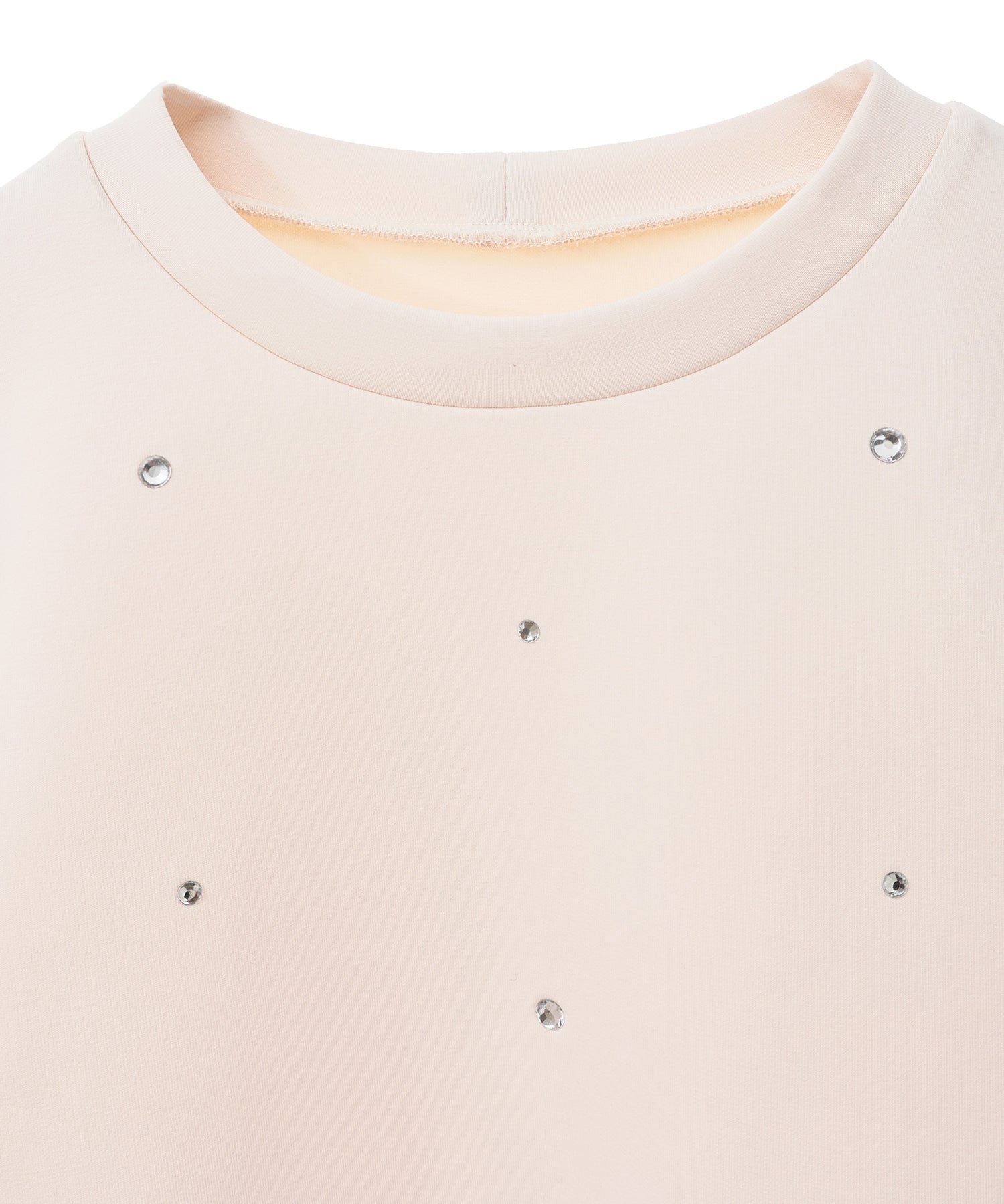 トランテアン ソン ドゥ モード 31 Sons de mode ビジュー付きダンボールスウェット （オフホワイト） オフホワイト