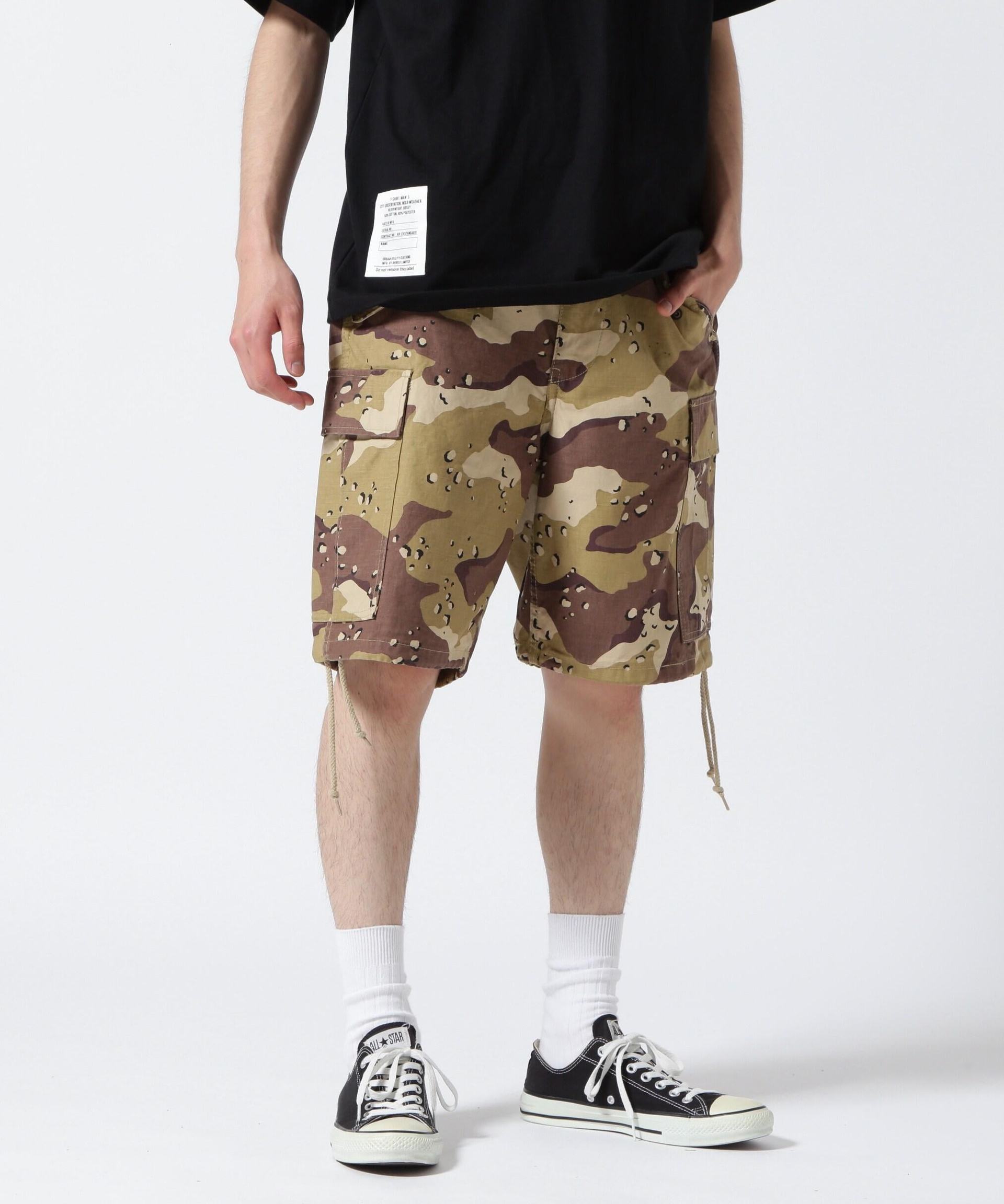 《WER&DEPOT限定》M-65 FATIGUE SHO>T PANTS / M-65 ファティーグ ショート パンツ / AVI>EX  カーキカモ1