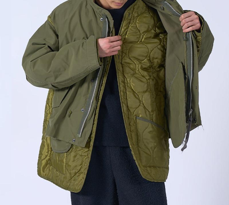 YOKE/Connected Military Blouson/YK25FW01023B