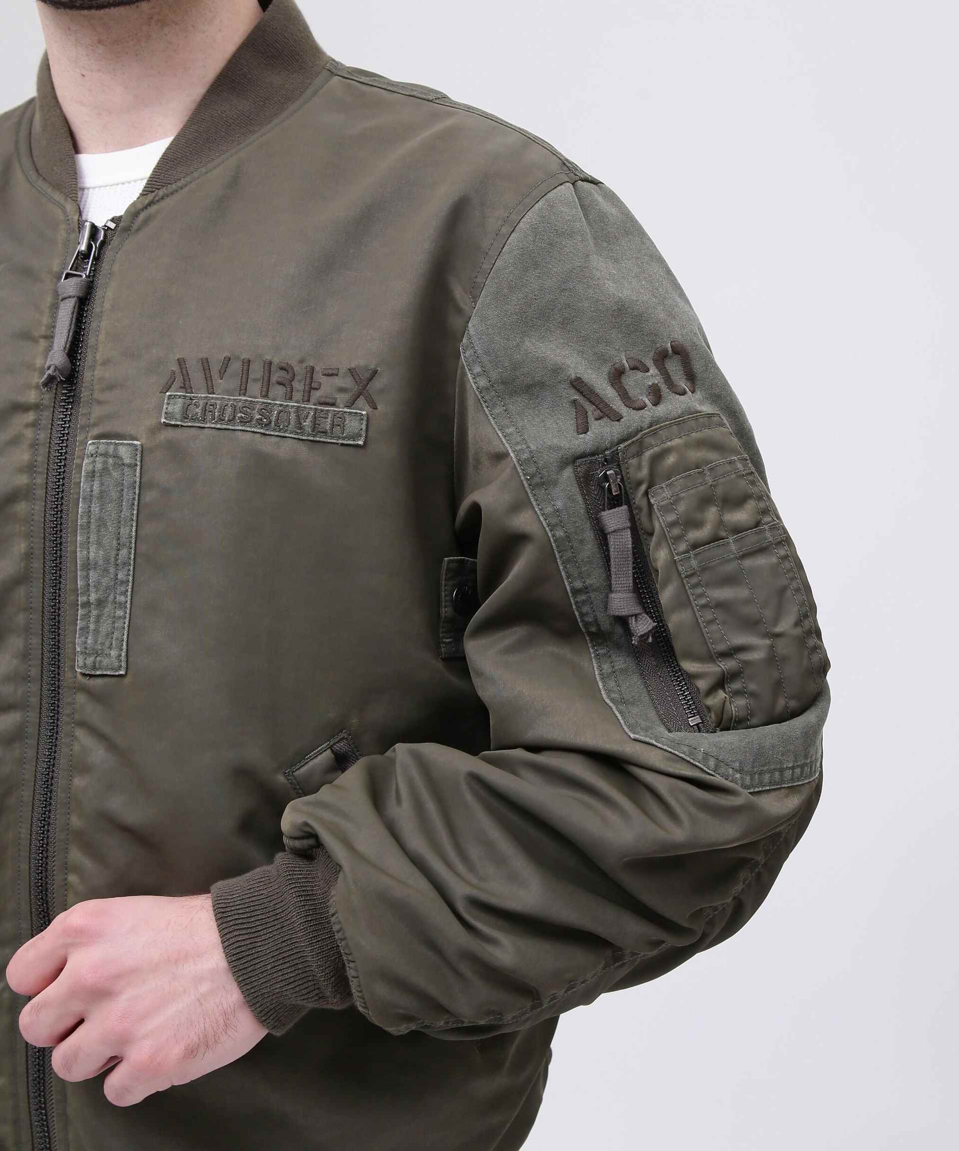 特別価格継続 AVIREX CUSTOM PATCHED MA-1 【公式通販】
