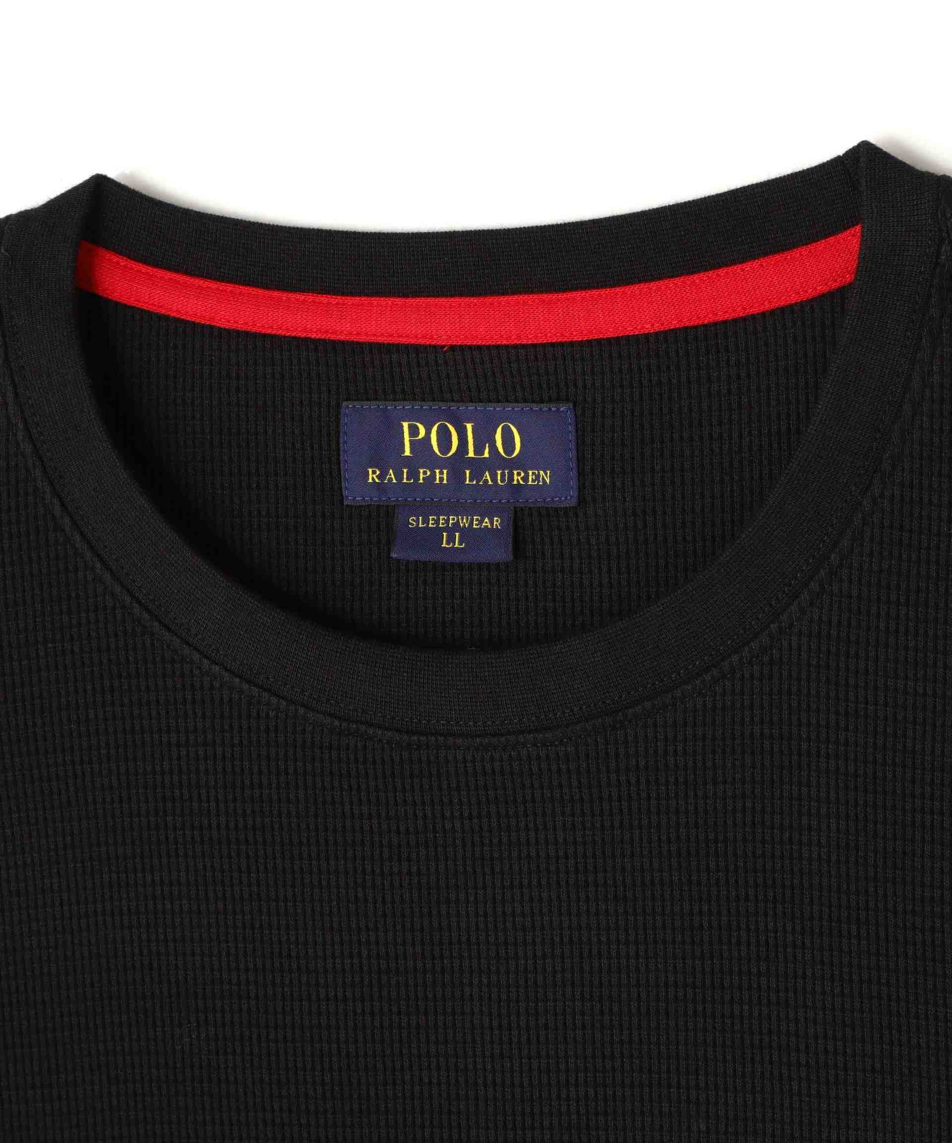 POLO RALPH LAUREN/Waffle Crew Neck Long Sleeve