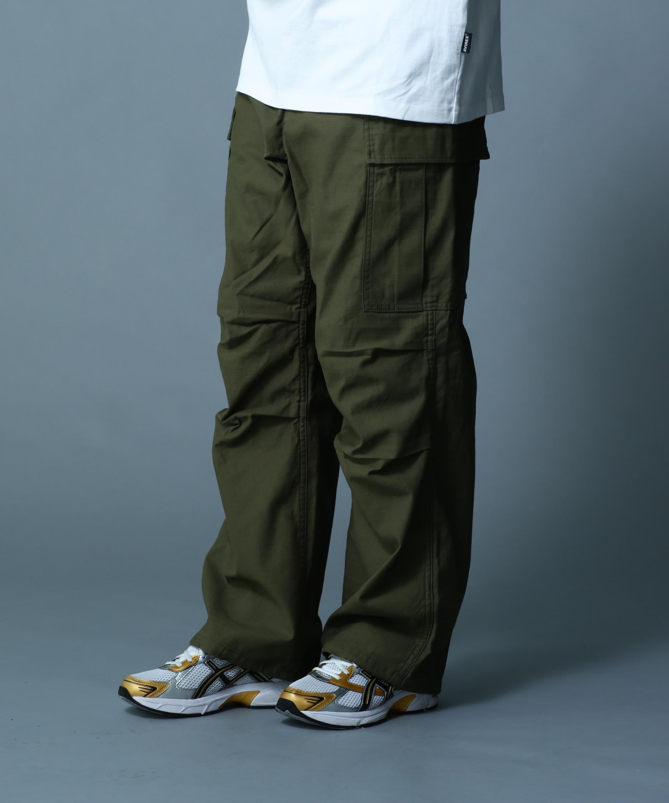 《WEB&DEPOT限定》M-65 FATIGUE PANTS / M-65ファティーグパンツ / AVIREX / アヴィレックス オリーブ