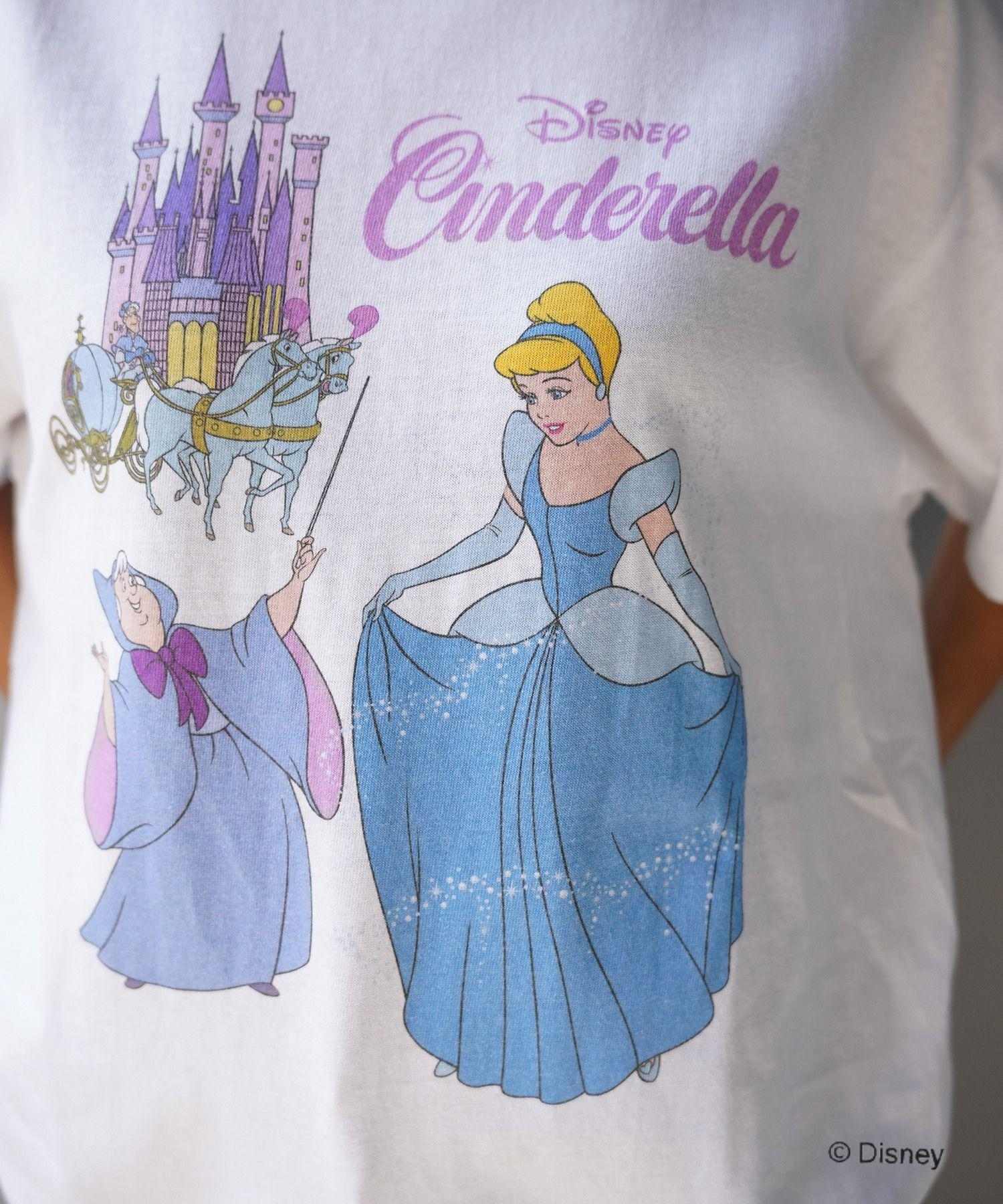 GOOD >OCK SPEED <グッドロックスピード CINDE>ELLA Tシャツ/シンデレラ/Disney ホワイト