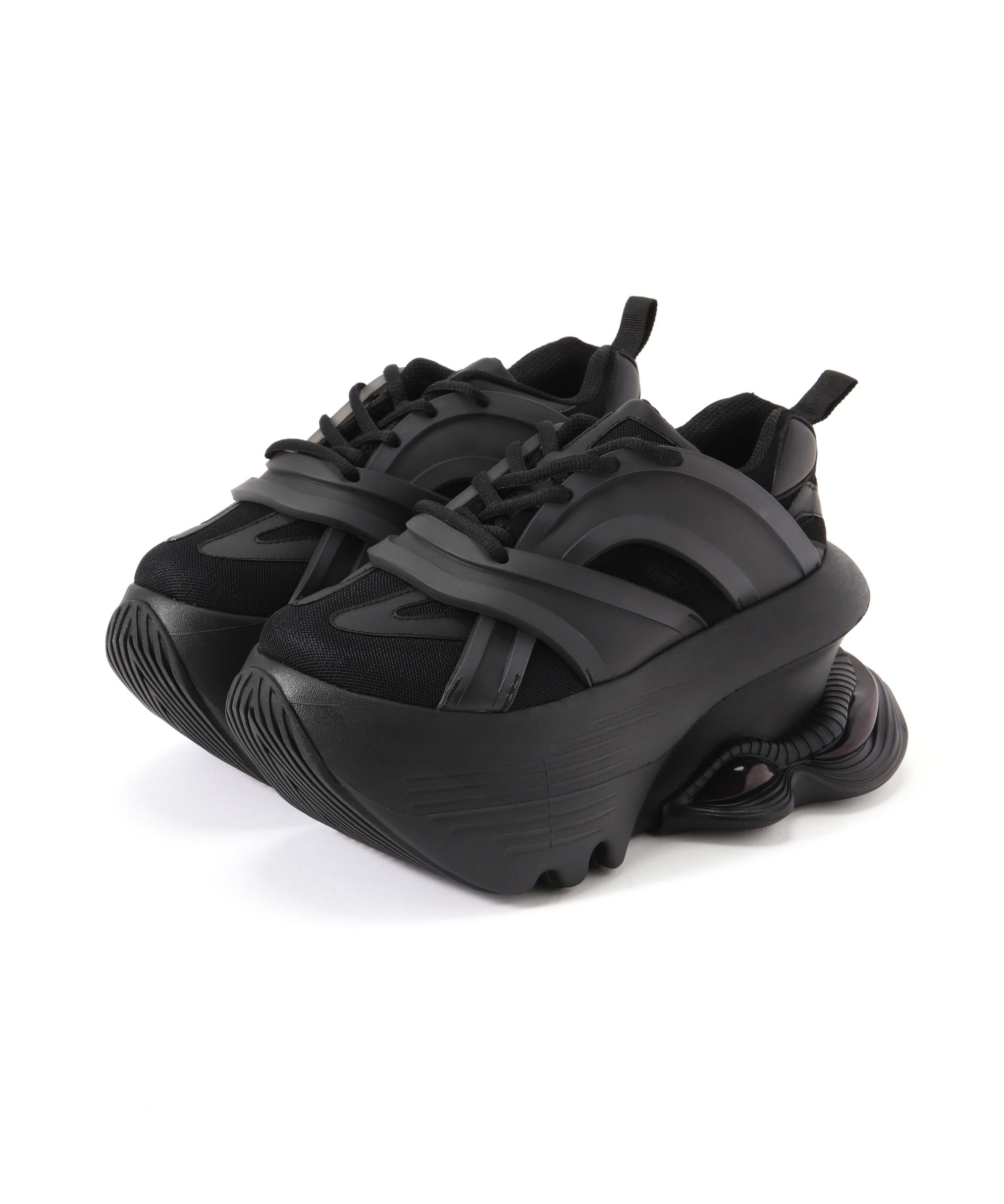 grounds/グラウンズ/JOG VISION FLUX CROSS BLACK ブラック