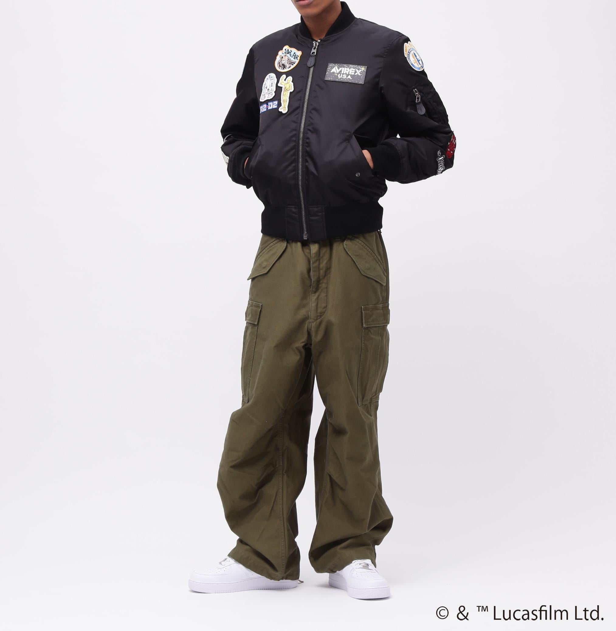 《STA> WA>S COLLECTION》FLIGHT JACKET MA-1 ブラック