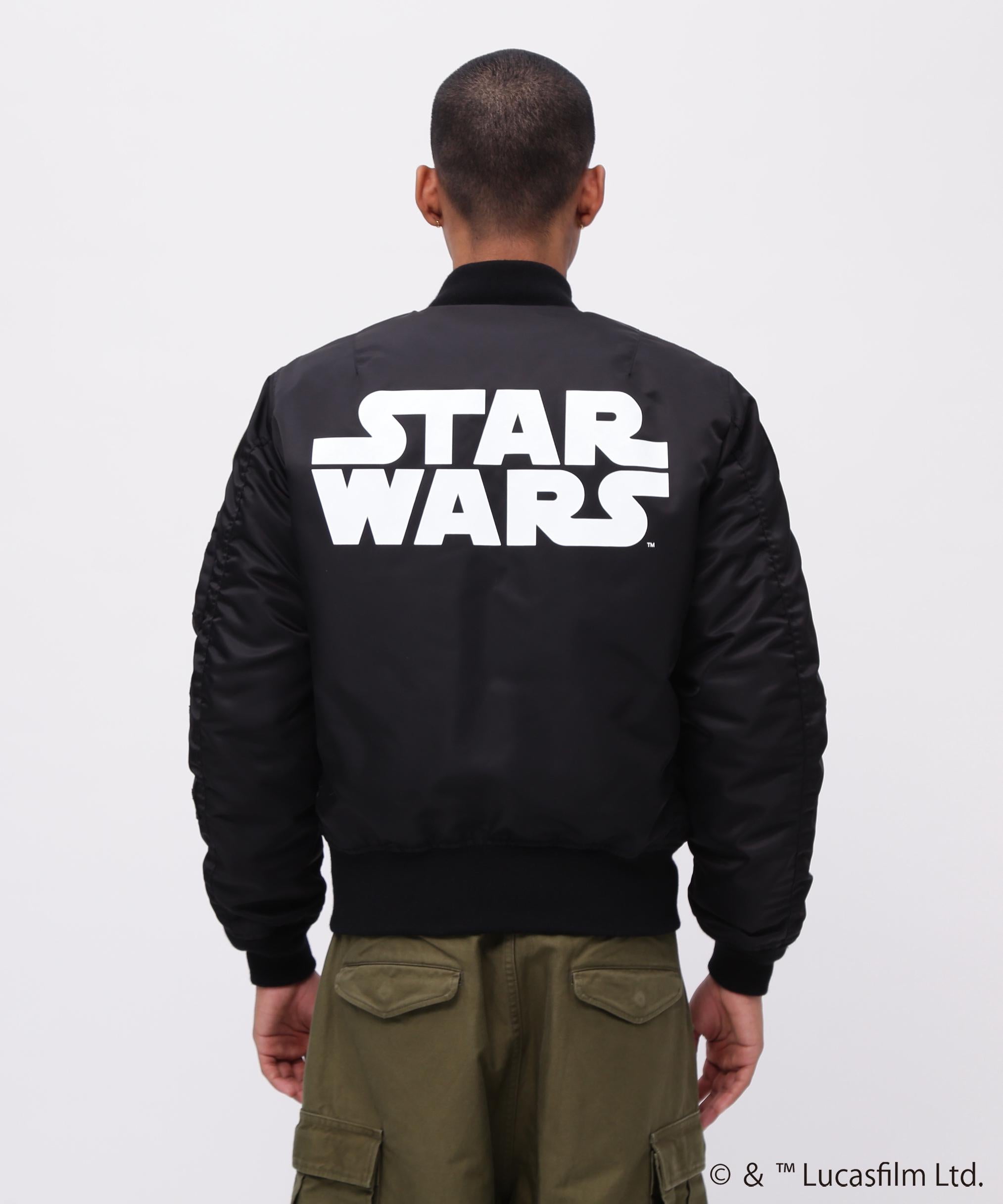 《STA> WA>S COLLECTION》FLIGHT JACKET MA-1 ブラック
