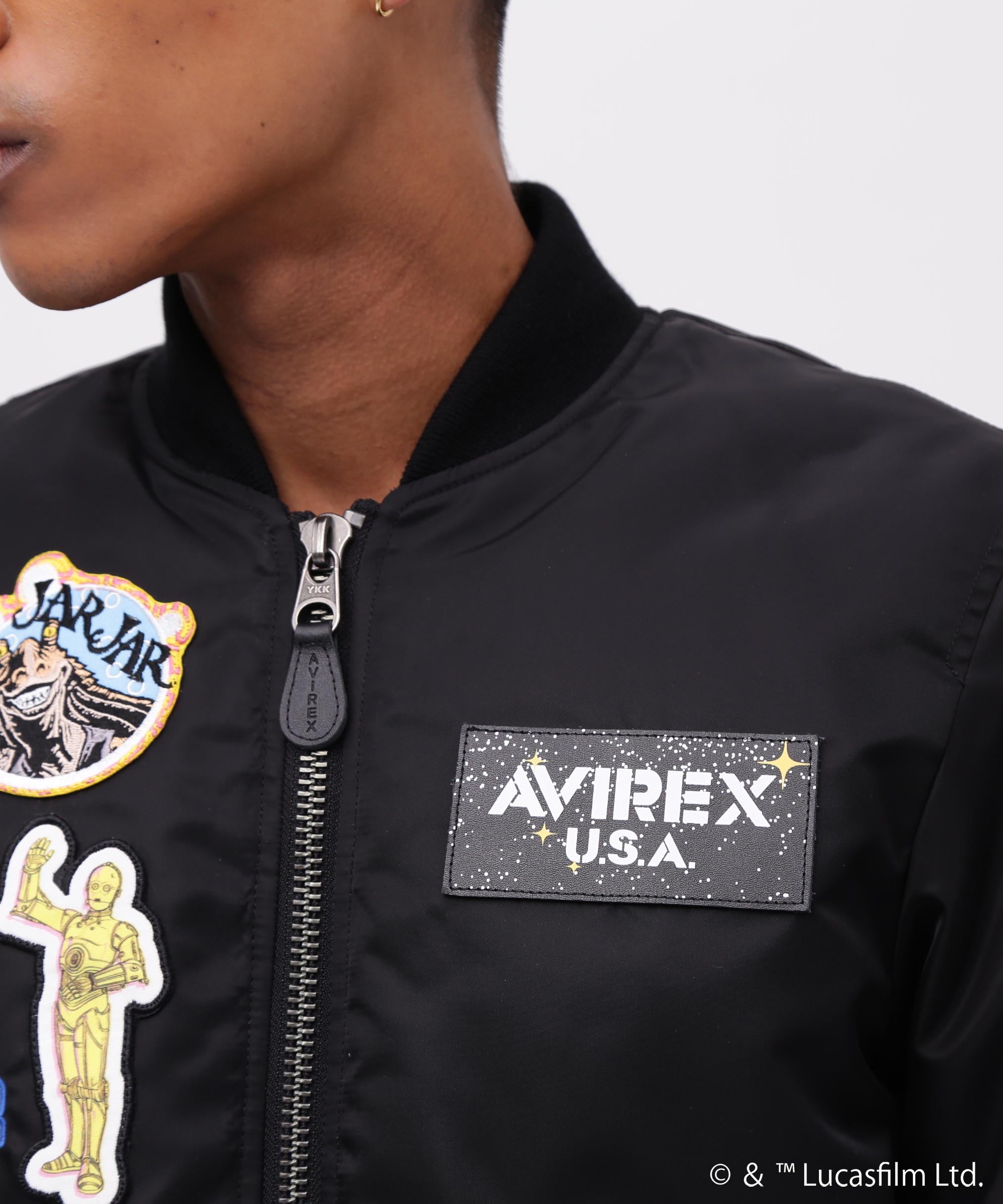 《STA> WA>S COLLECTION》FLIGHT JACKET MA-1 ブラック