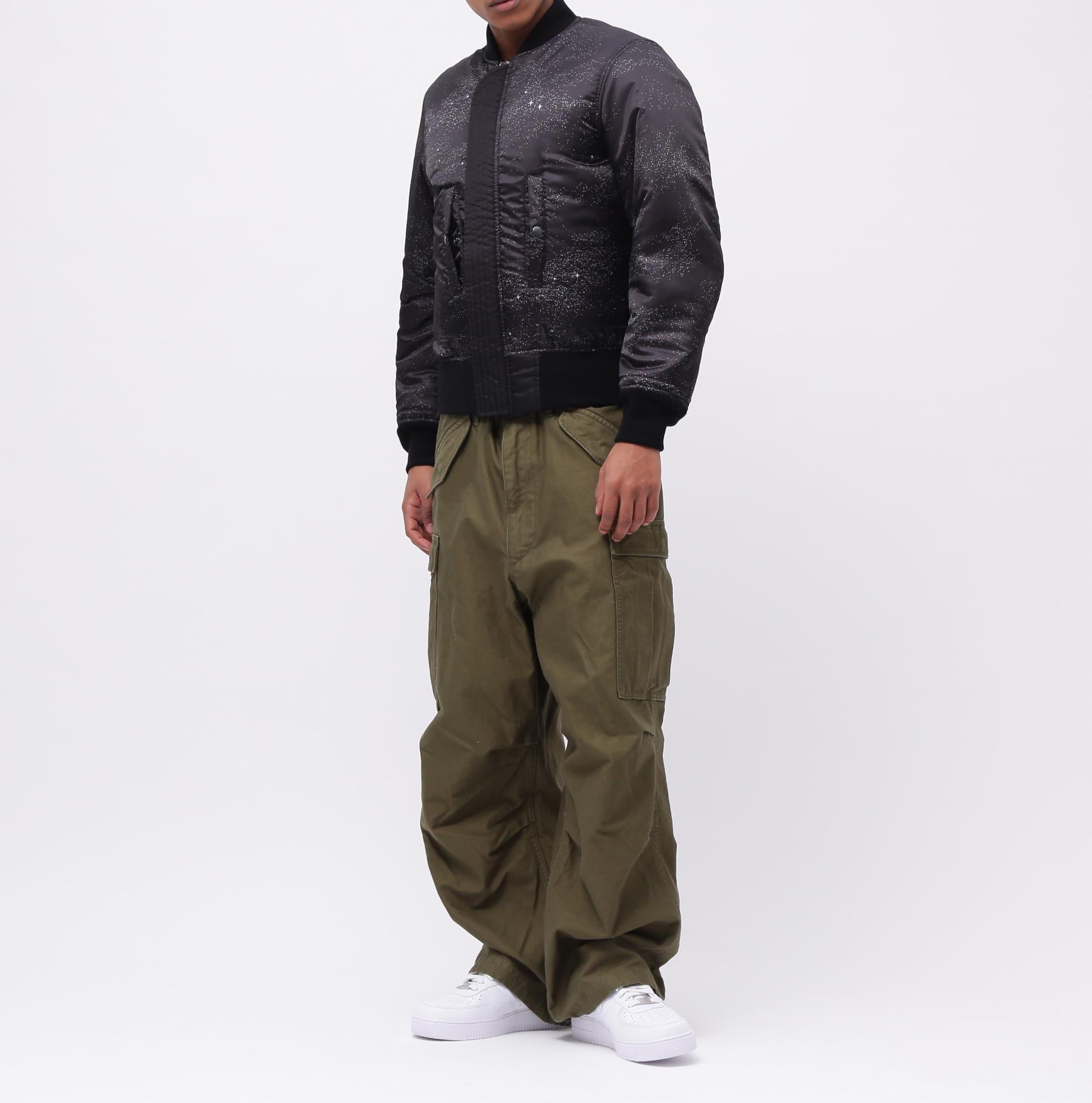 《STA> WA>S COLLECTION》FLIGHT JACKET MA-1 ブラック