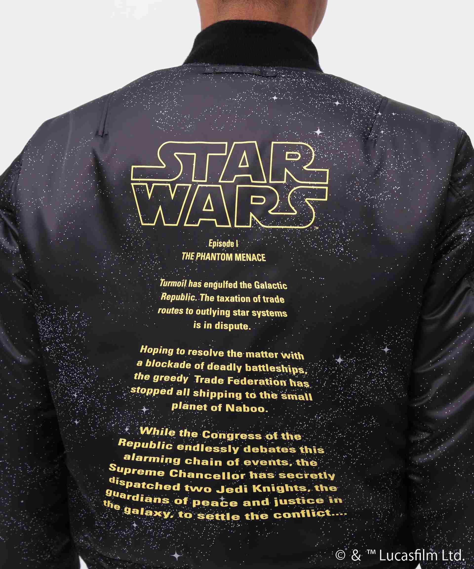 《STA> WA>S COLLECTION》FLIGHT JACKET MA-1 ブラック
