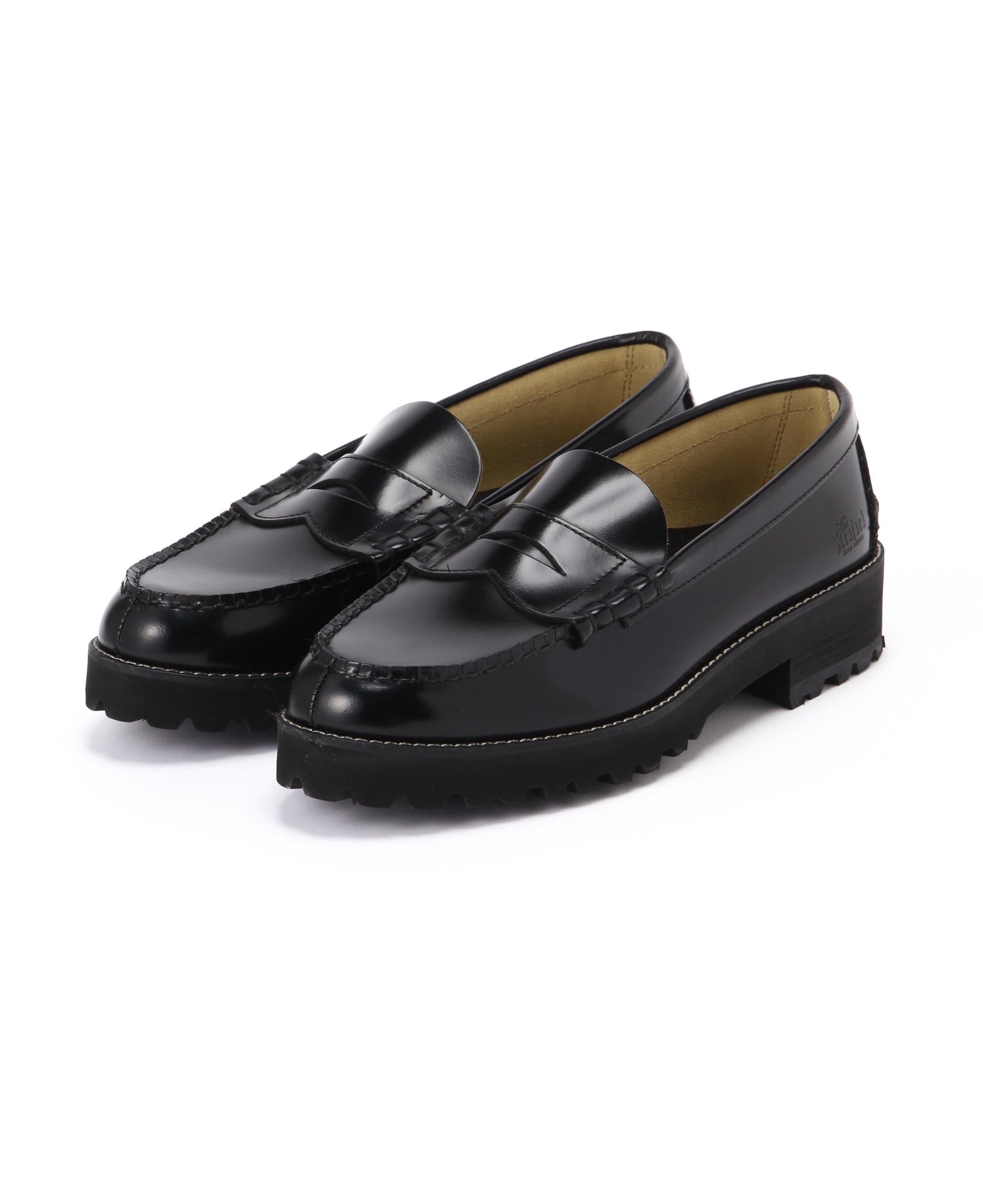 The Kenfod Fineshoes/WOMENS TANK SOLE LOAFE>S ブラック