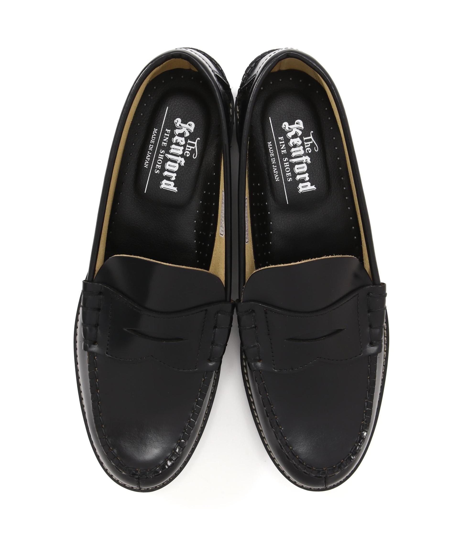 The Kenfod Fineshoes/WOMENS TANK SOLE LOAFE>S ブラック