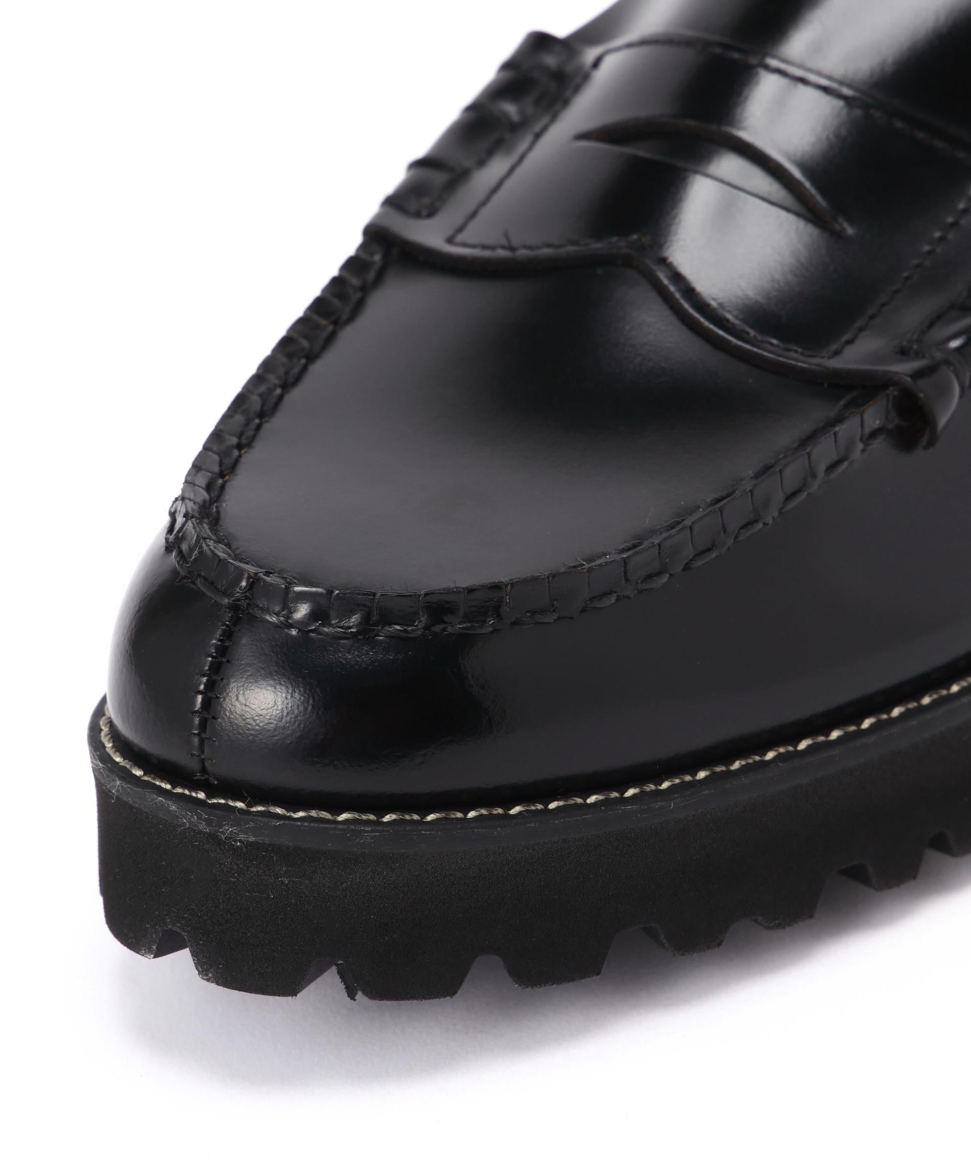 The Kenfod Fineshoes/WOMENS TANK SOLE LOAFE>S ブラック