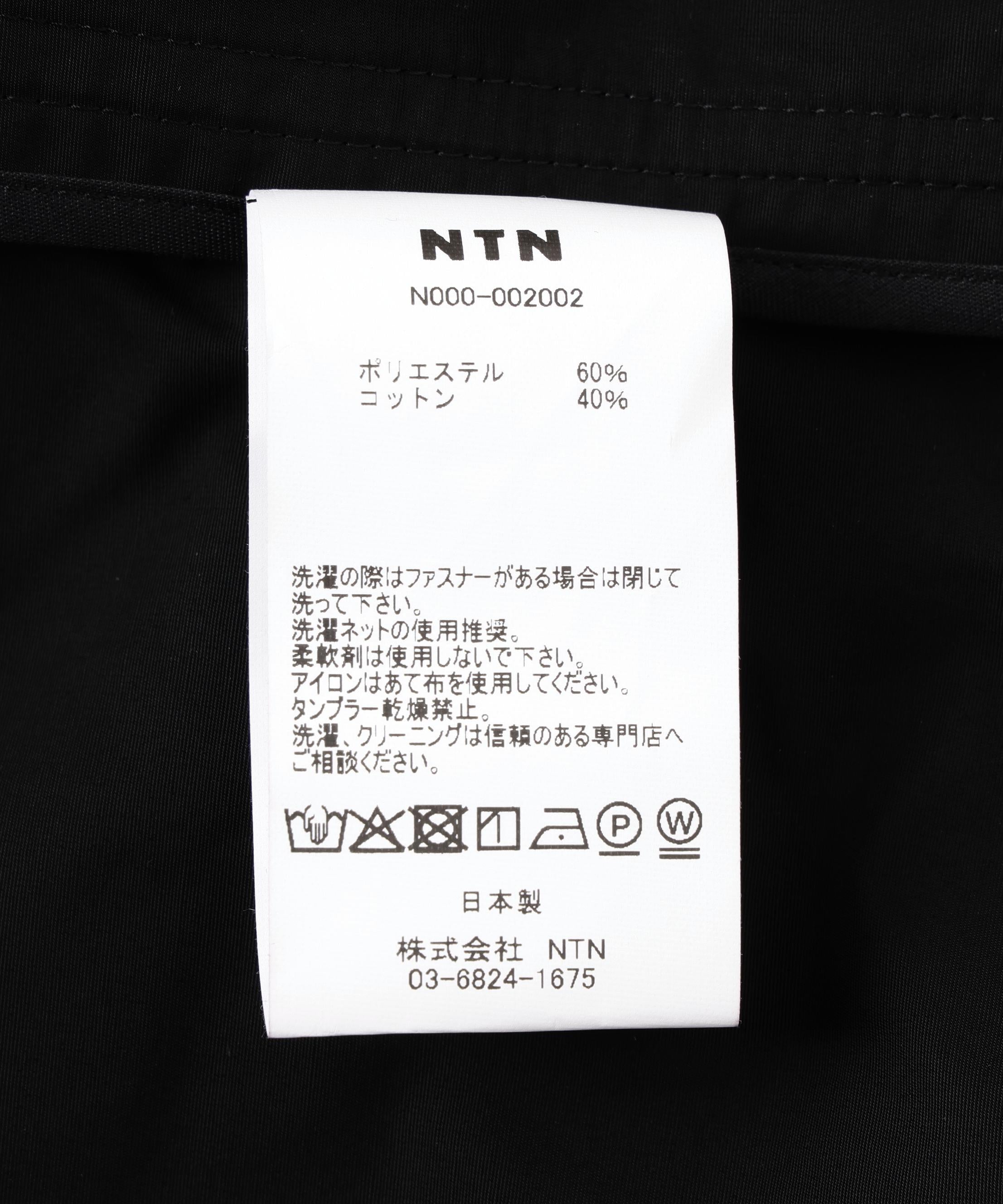 NTN/エヌティーエヌ/RETA JACKET ブラック