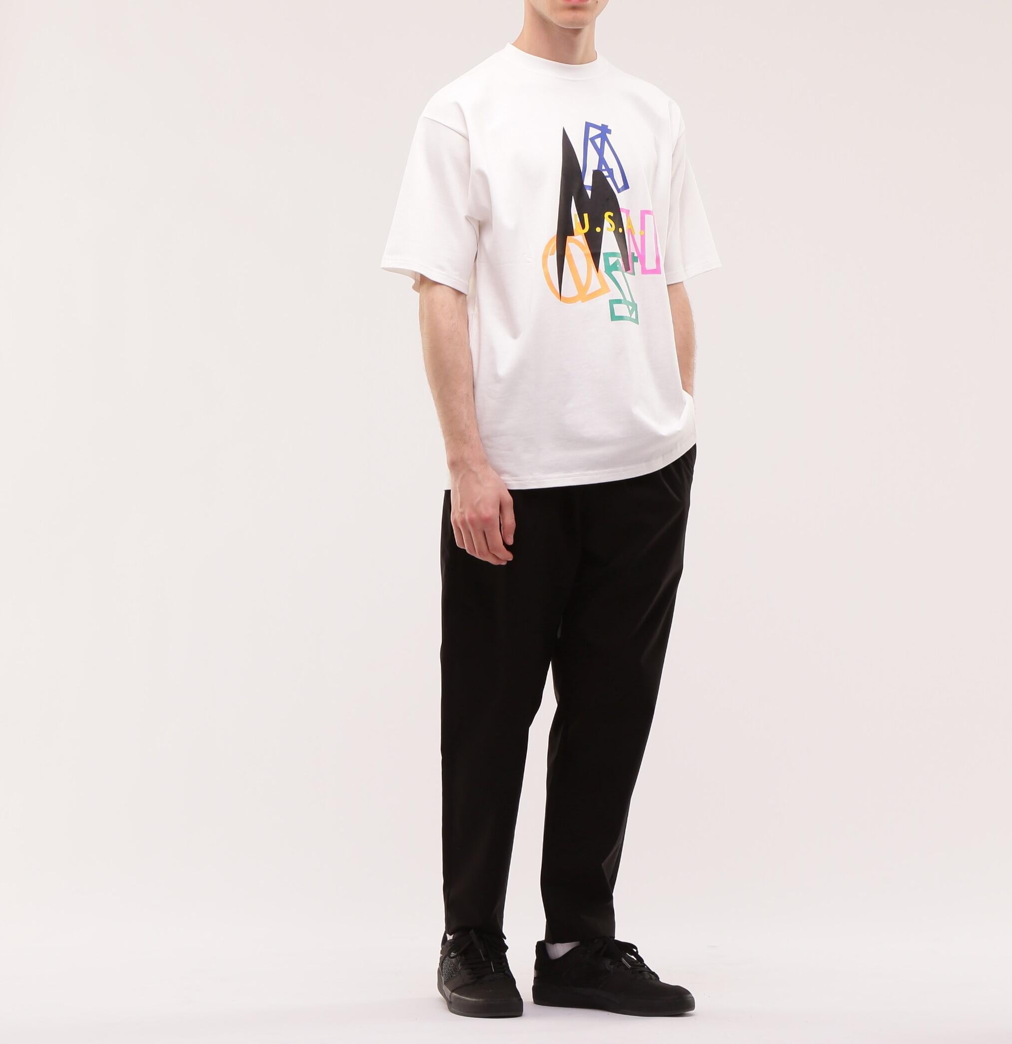 MANASTASH/マナスタッシュ/CiTee VIVID Tシャツ ホワイト