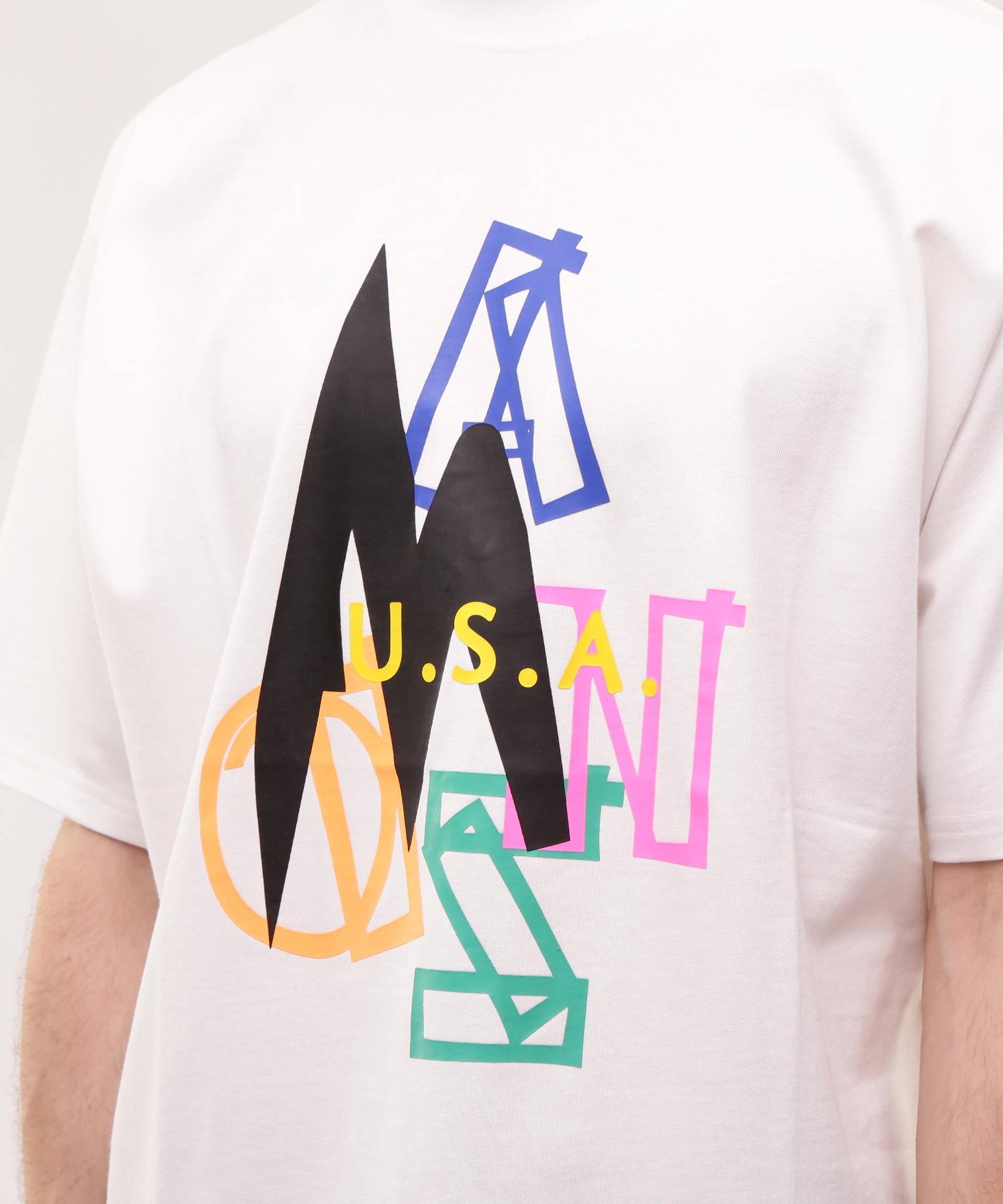 MANASTASH/マナスタッシュ/CiTee VIVID Tシャツ ホワイト