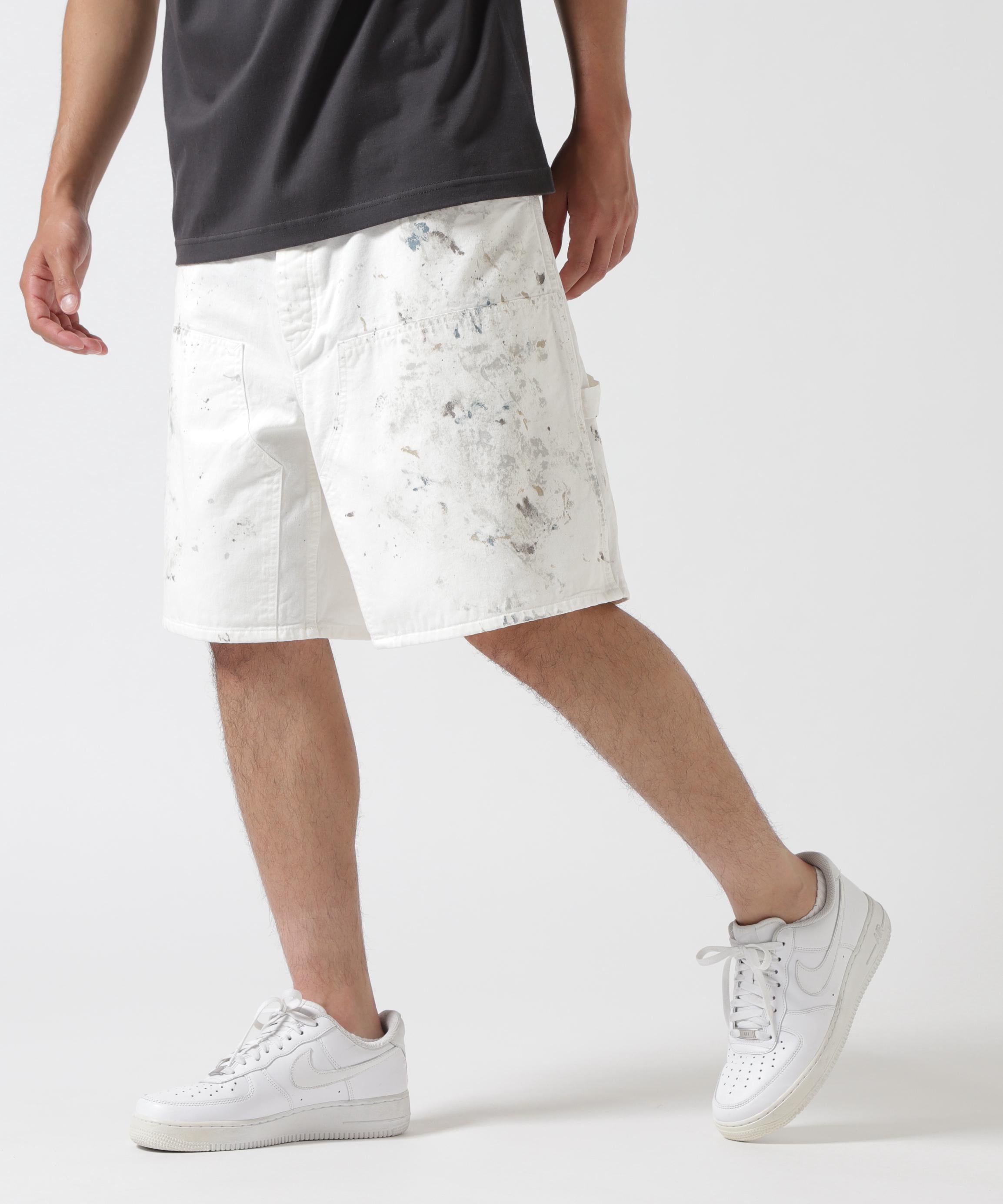 BOWWOW/バウワウ/PAINTER'S SPLATTER SHORTS