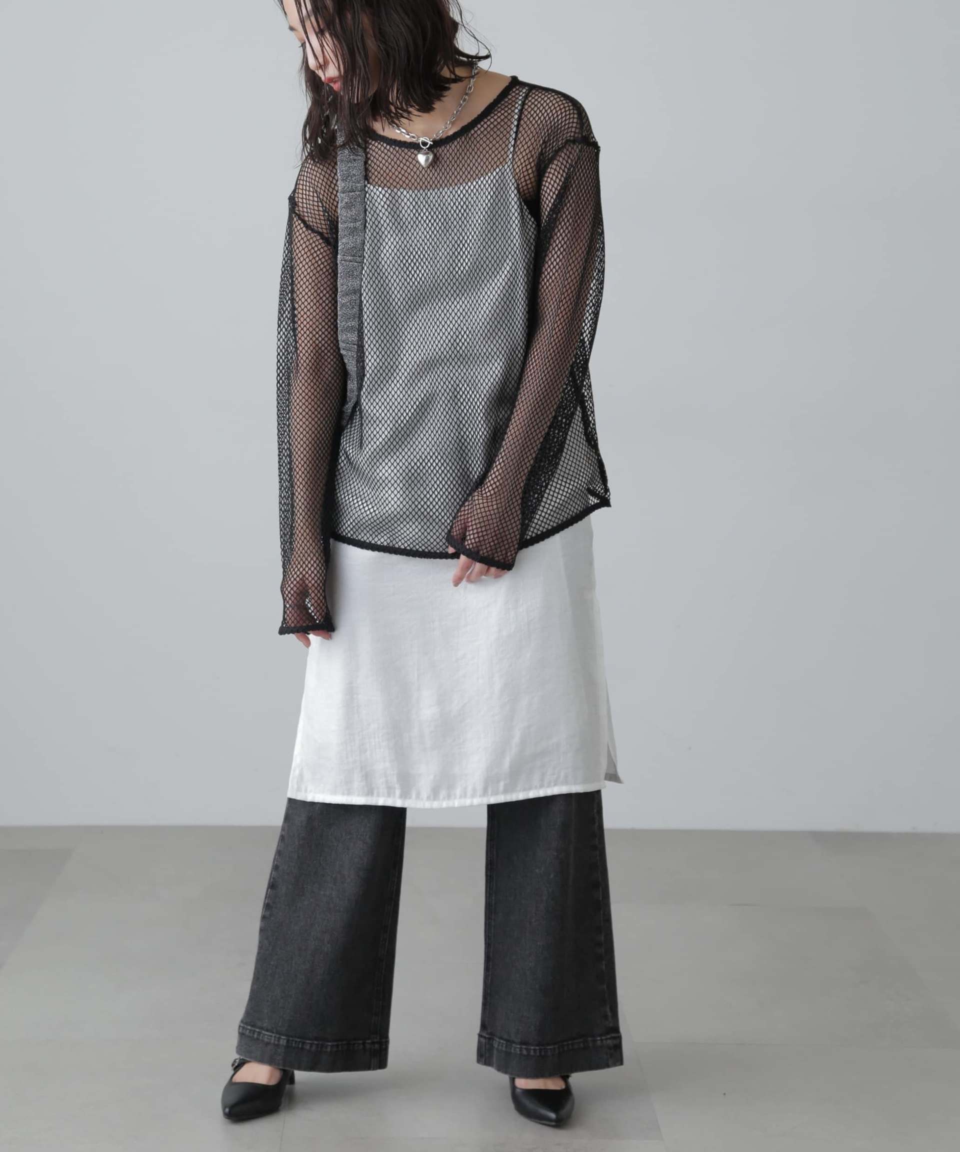 Layered Narrow Camisole Dress