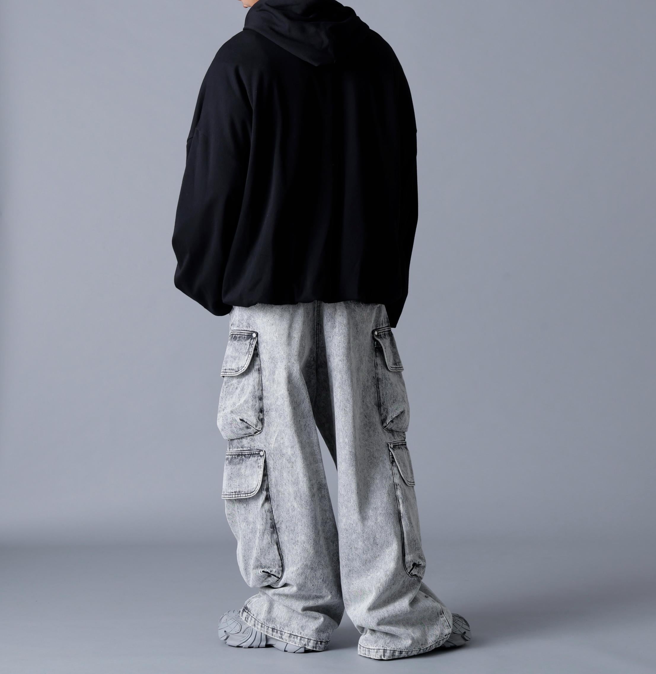 DankeSchon/ダンケシェーン/RALLOON HOODIE ブラック