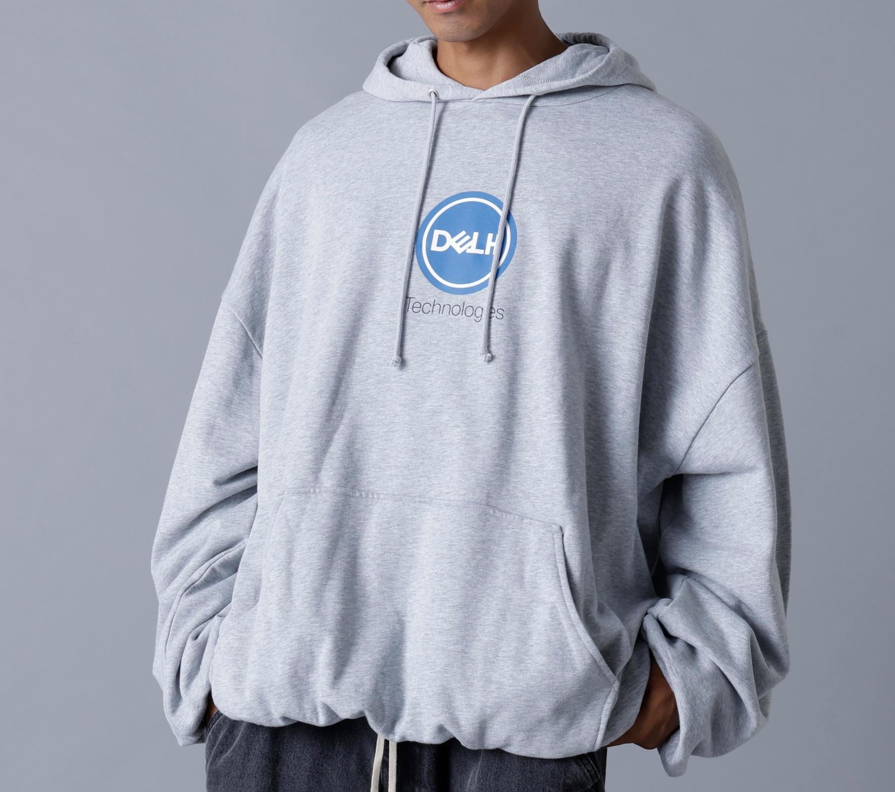 DankeSchon/ダンケシェーン/RALLOON HOODIE グレー