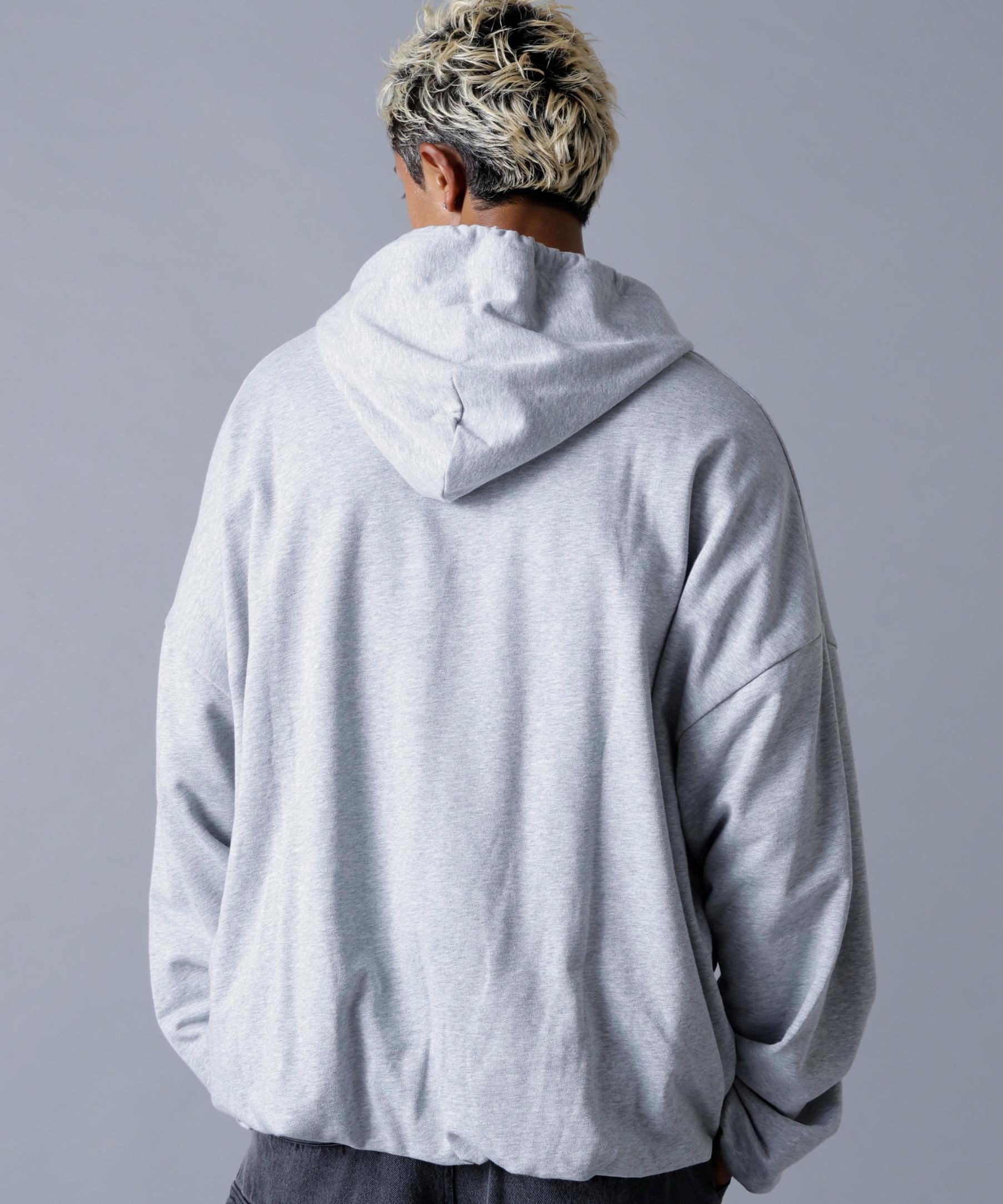 DankeSchon/ダンケシェーン/RALLOON HOODIE グレー