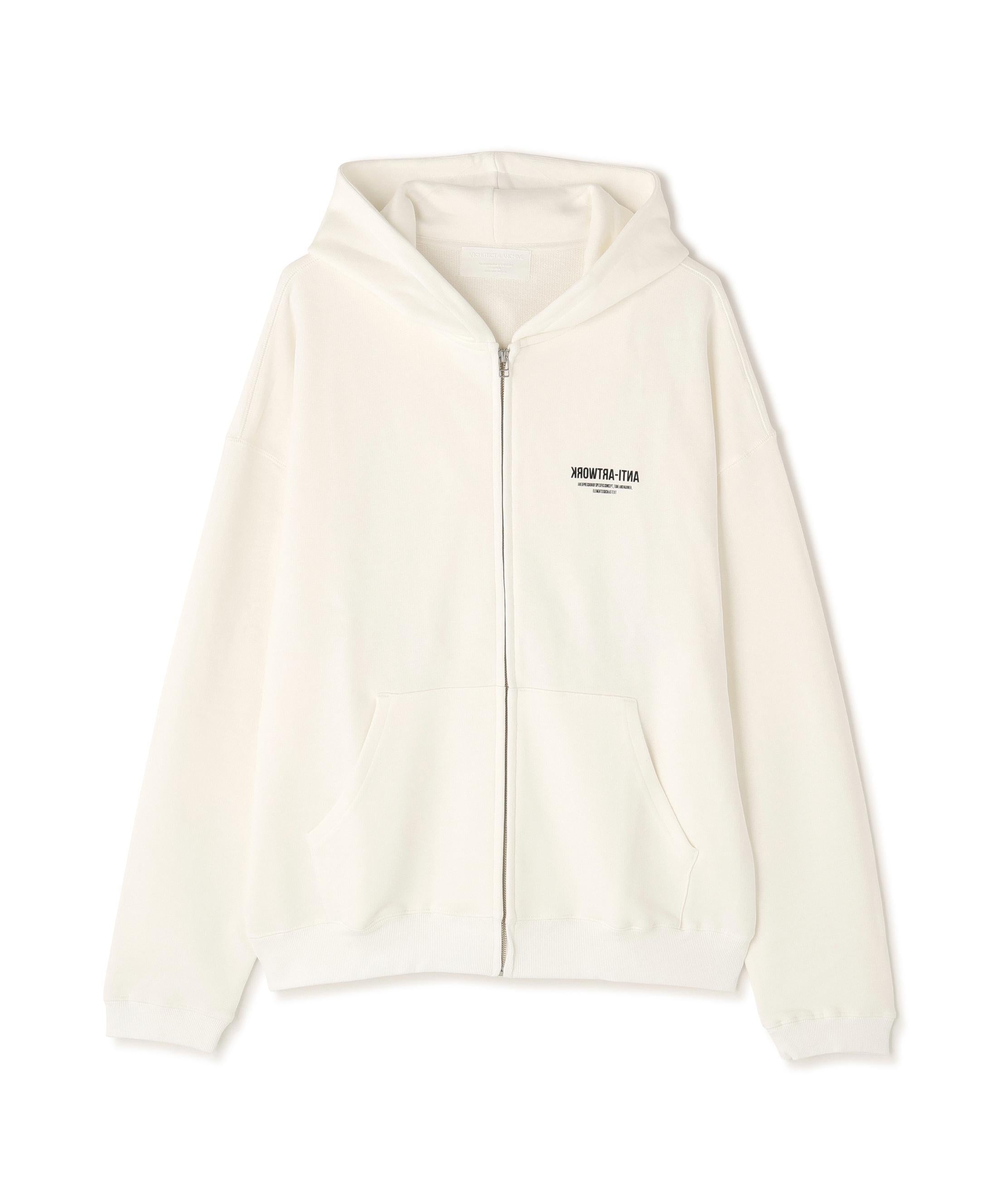 A4A/エーフォーエー/ZIP HOODIE COMEIN ホワイト