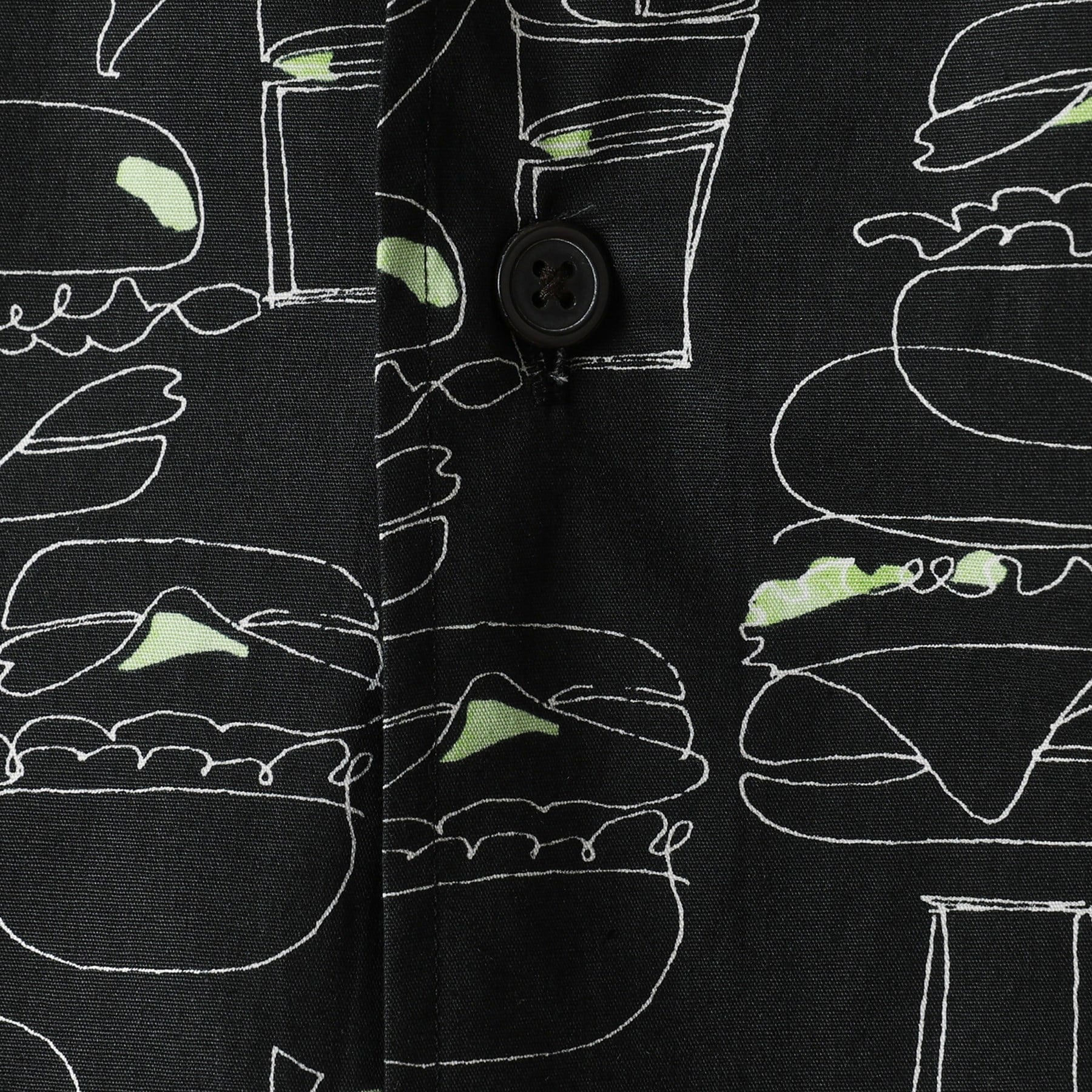 40CARATS&525 Hamburger Print Shirt