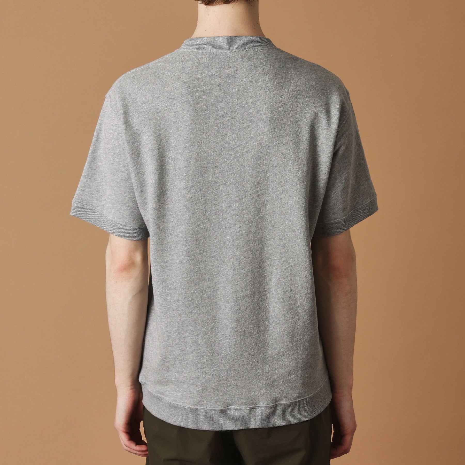 フォーティーカラッツアンドゴーニーゴ 40CARATS&525 FORTY CARAT裏毛半袖Tシャツ （チャコールグレー(013)） チャコールグレー(013)