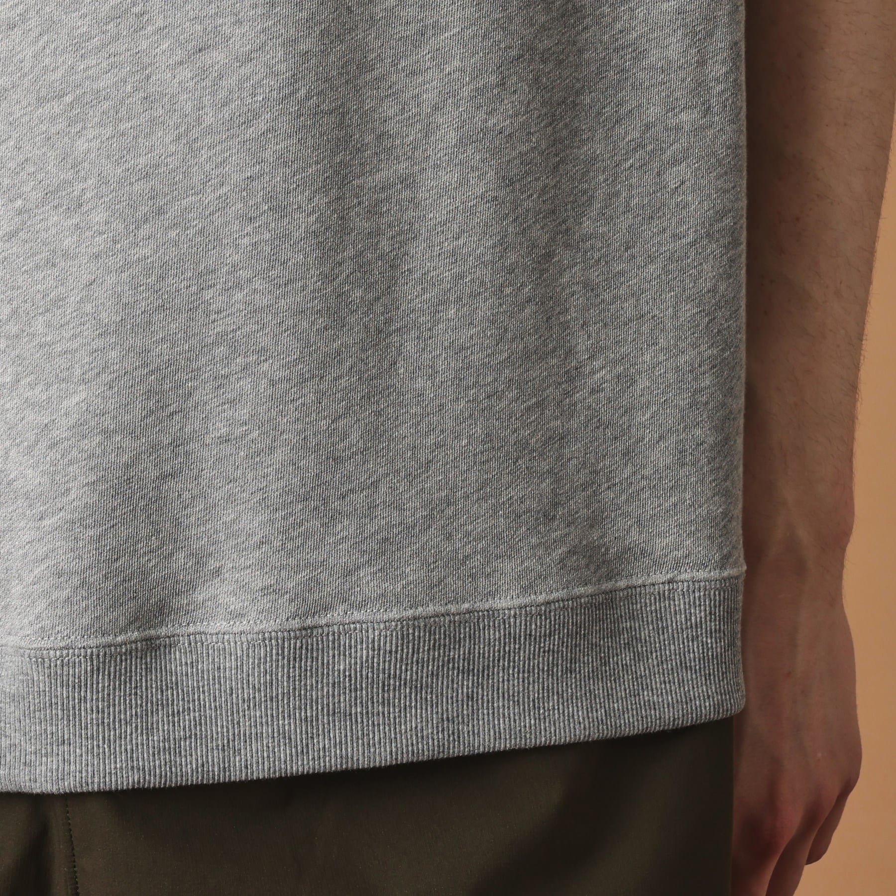 フォーティーカラッツアンドゴーニーゴ 40CARATS&525 FORTY CARAT裏毛半袖Tシャツ （チャコールグレー(013)） チャコールグレー(013)