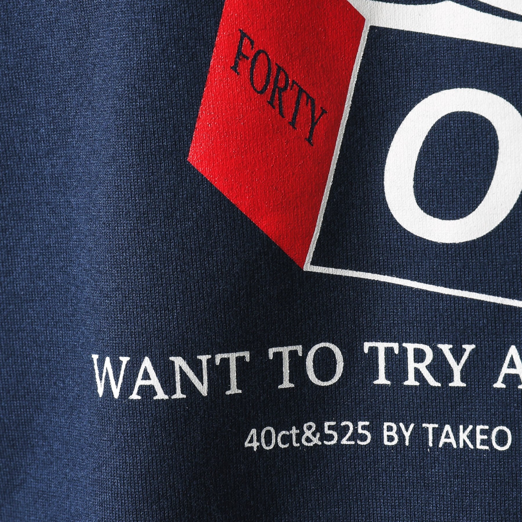 フォーティーカラッツアンドゴーニーゴ 40CARATS&525 【Sサイズ～】キューブグラフィック半袖Tシャツ （ブラック(019)） ブラック(019)