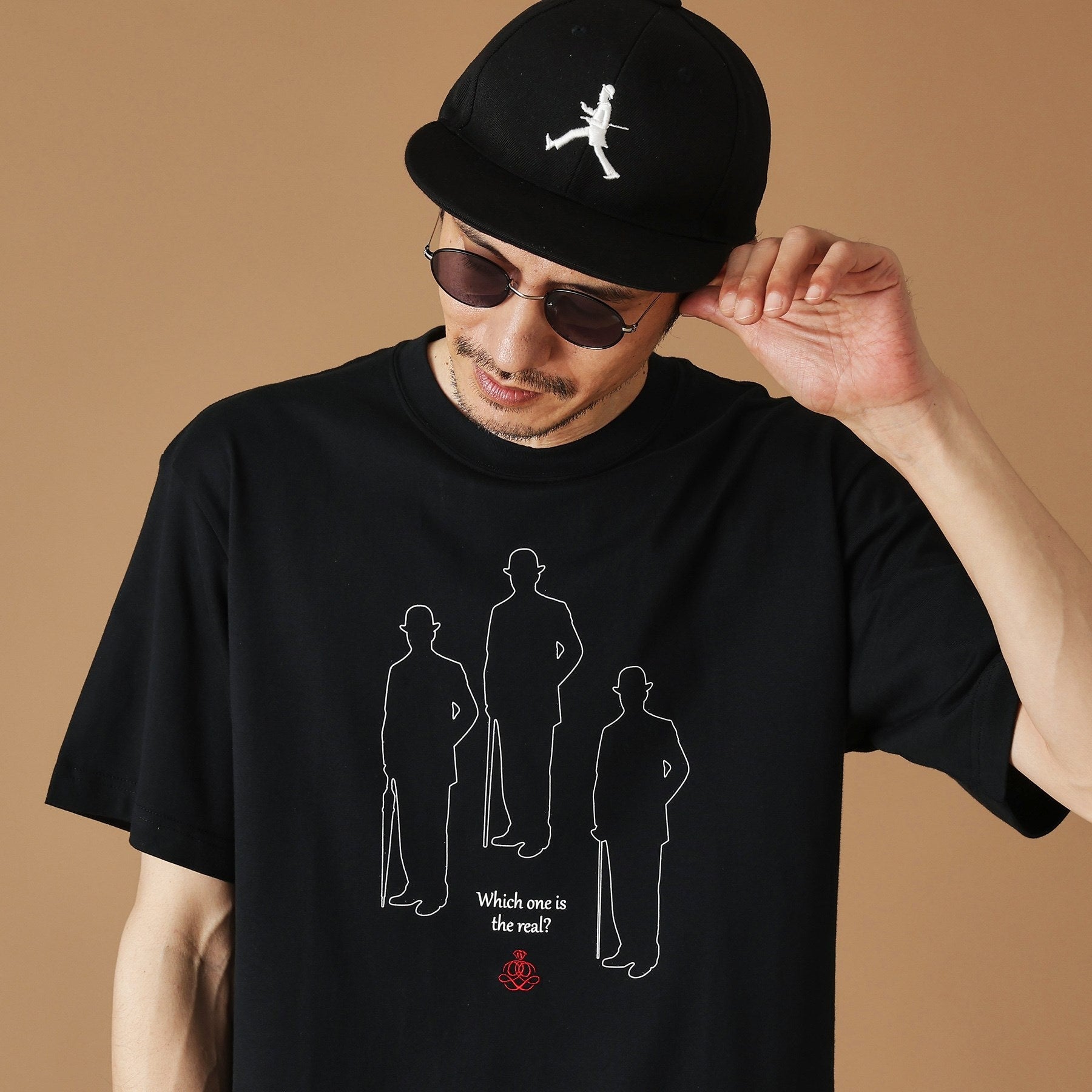 フォーティーカラッツアンドゴーニーゴ 40CARATS&525 【Sサイズ～】シャドーマンズ半袖Tシャツ （ホワイト(001)） ホワイト(001)