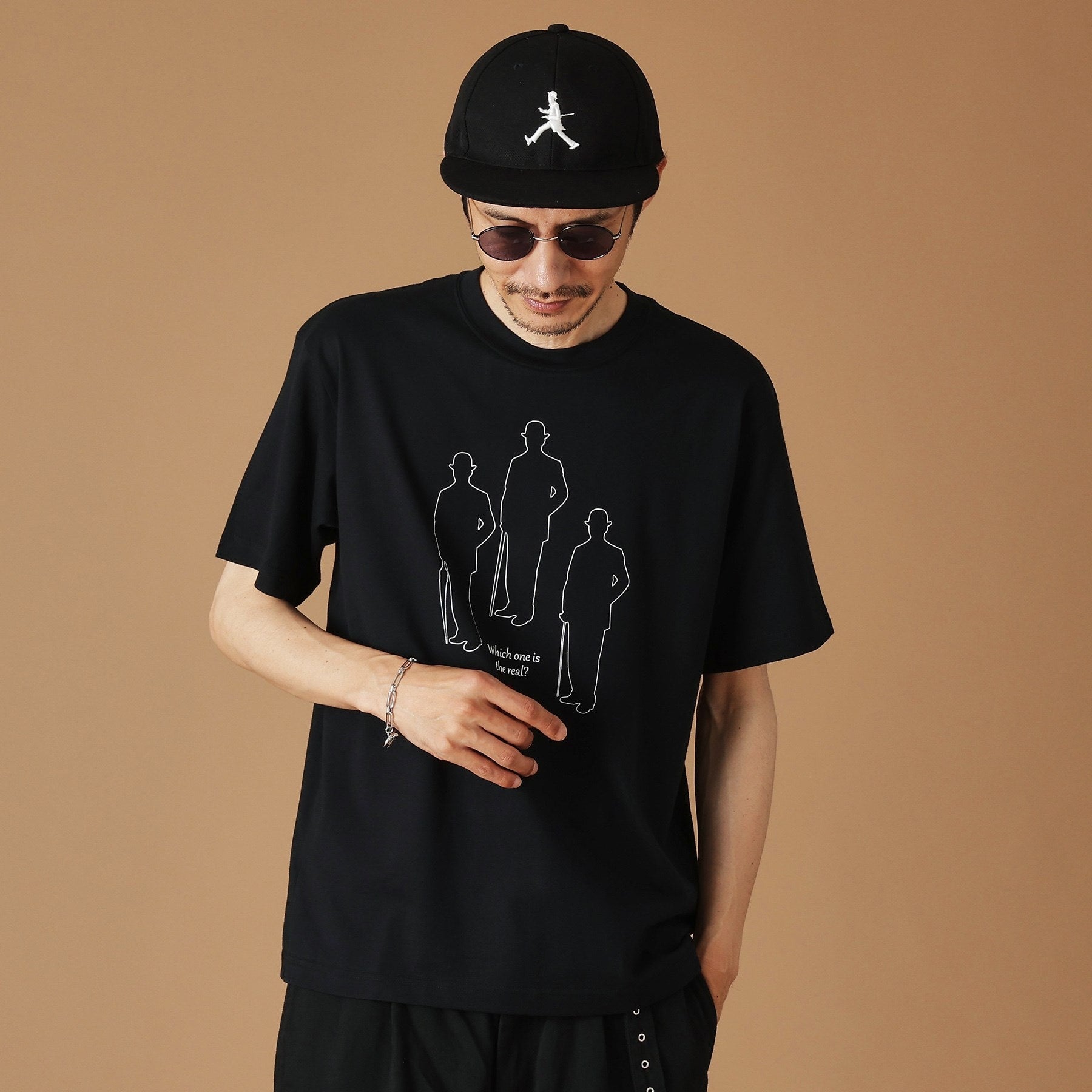 フォーティーカラッツアンドゴーニーゴ 40CARATS&525 【Sサイズ～】シャドーマンズ半袖Tシャツ （ホワイト(001)） ホワイト(001)
