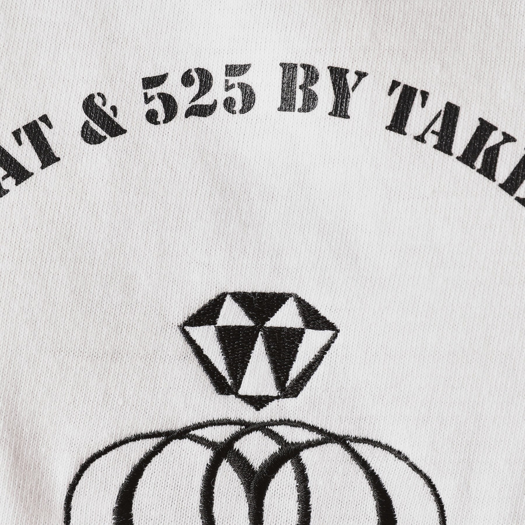 フォーティーカラッツアンドゴーニーゴ 40CARATS&525 【Sサイズ～】アンドマーク7分袖ラグランTシャツ （チャコールグレー(913)） チャコールグレー(913)