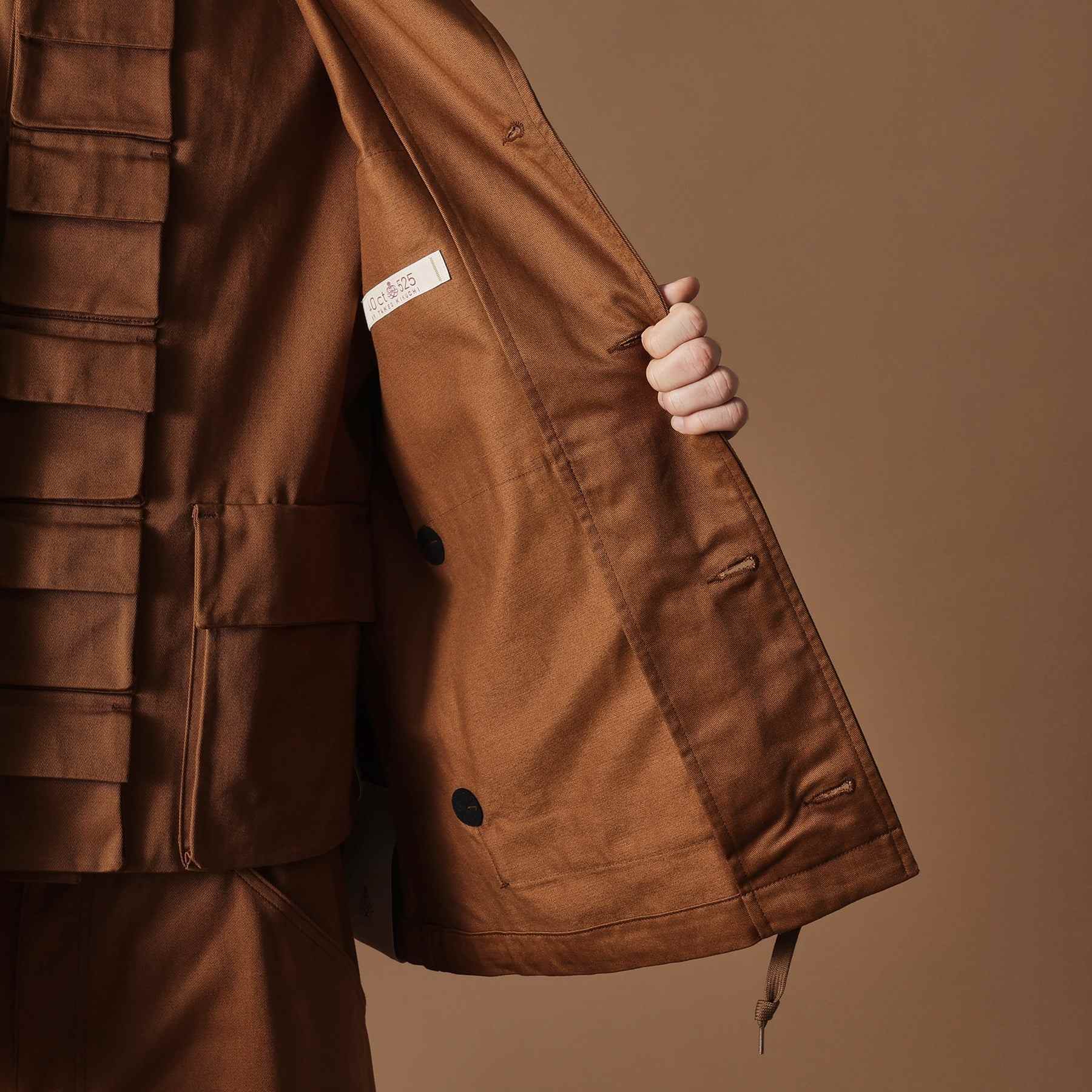 フォーティーカラッツアンドゴーニーゴ 40CARATS&525 【Sサイズ～】4パッチポケットコーチジャケット （ブラック(019)） ブラック(019)