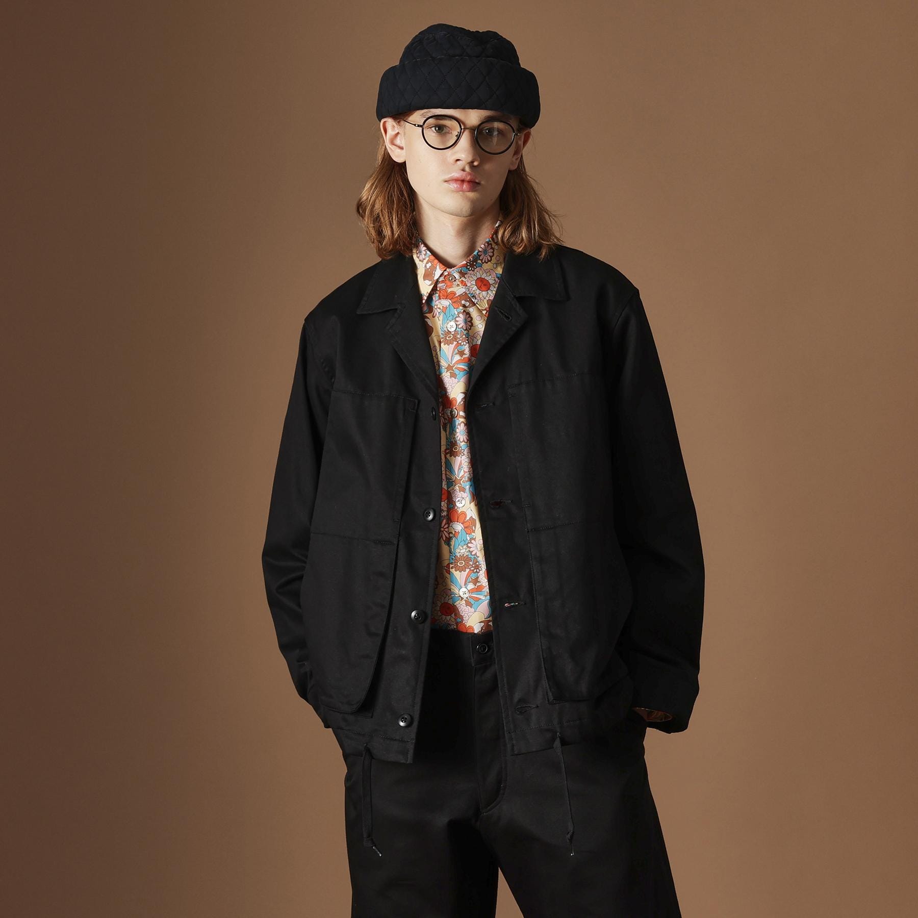 フォーティーカラッツアンドゴーニーゴ 40CARATS&525 【Sサイズ～】4パッチポケットコーチジャケット （ブラック(019)） ブラック(019)