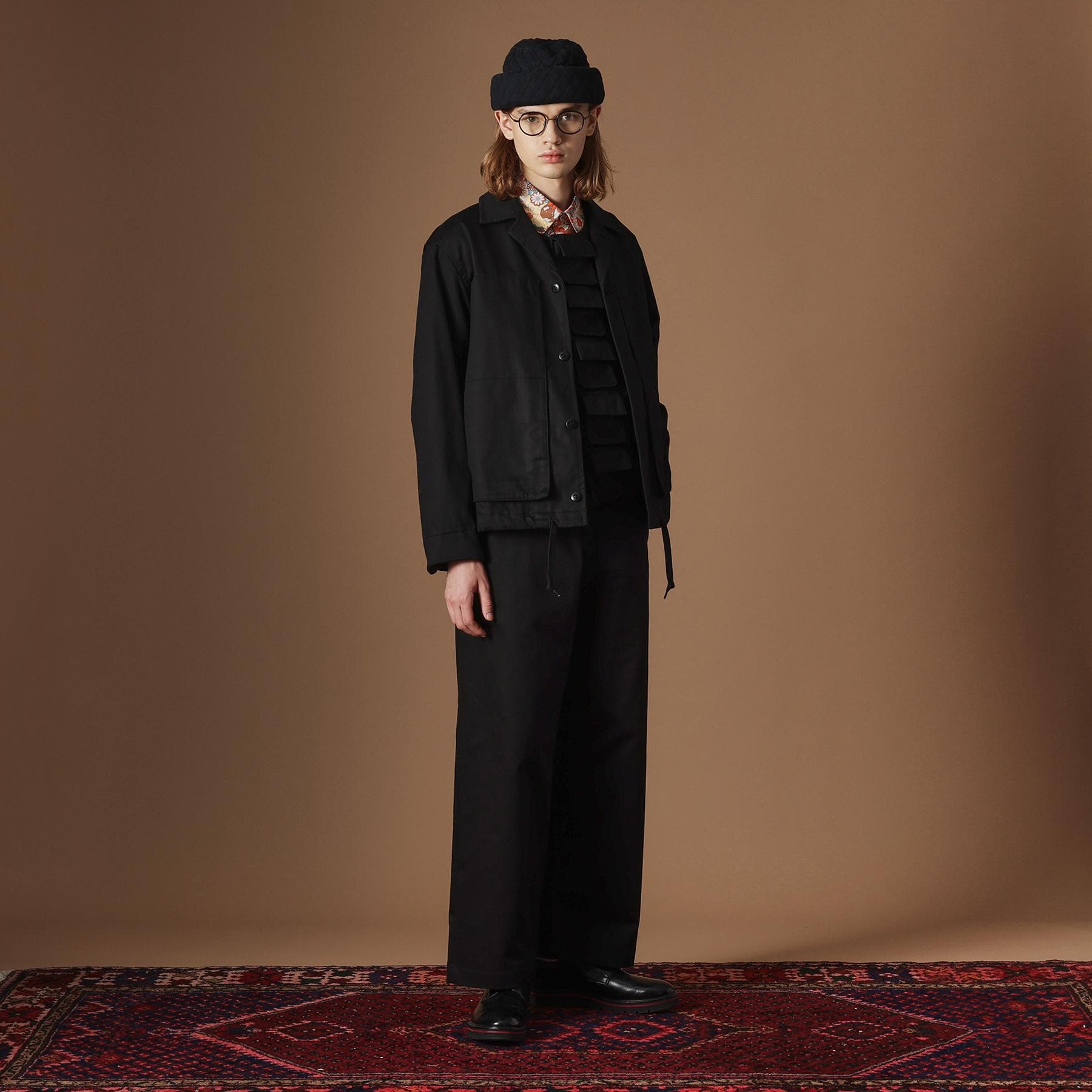 フォーティーカラッツアンドゴーニーゴ 40CARATS&525 【Sサイズ～】4パッチポケットコーチジャケット （ブラック(019)） ブラック(019)