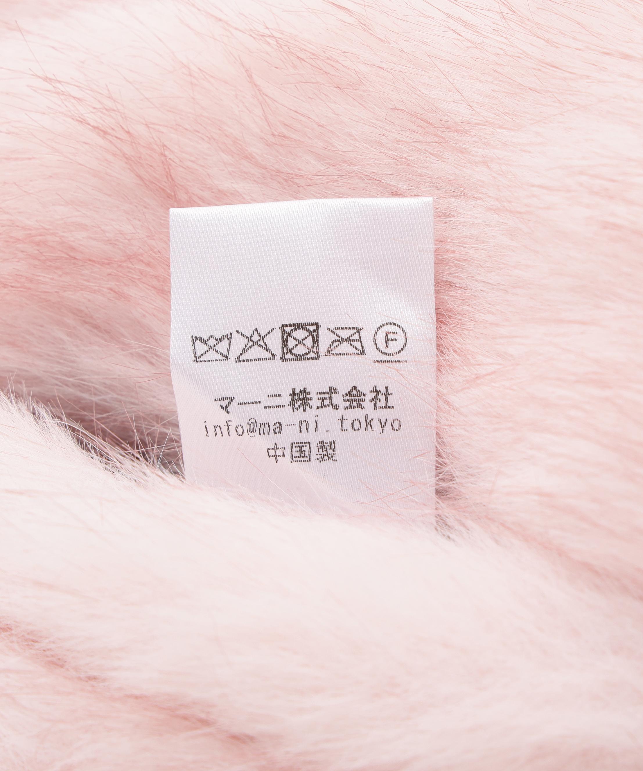 MITSUKI/ミツキ/REVERSIBLE FUR BLOUSON ブラック