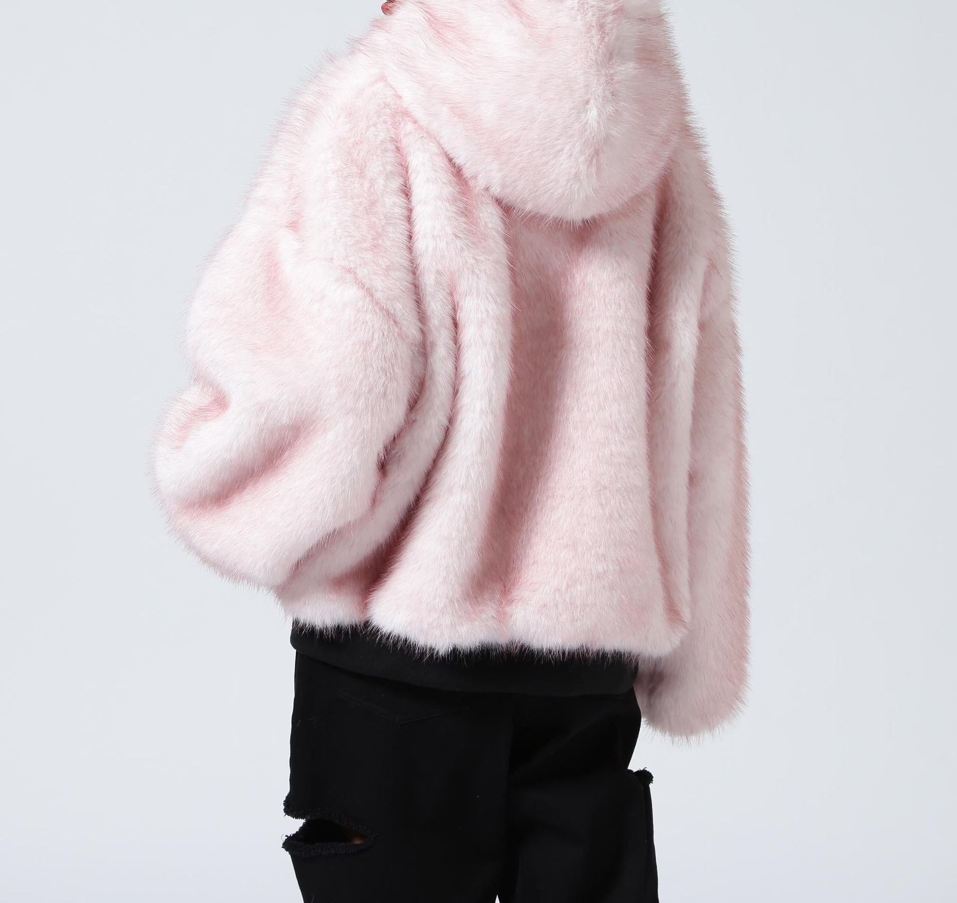 MITSUKI/ミツキ/REVERSIBLE FUR BLOUSON ブラック