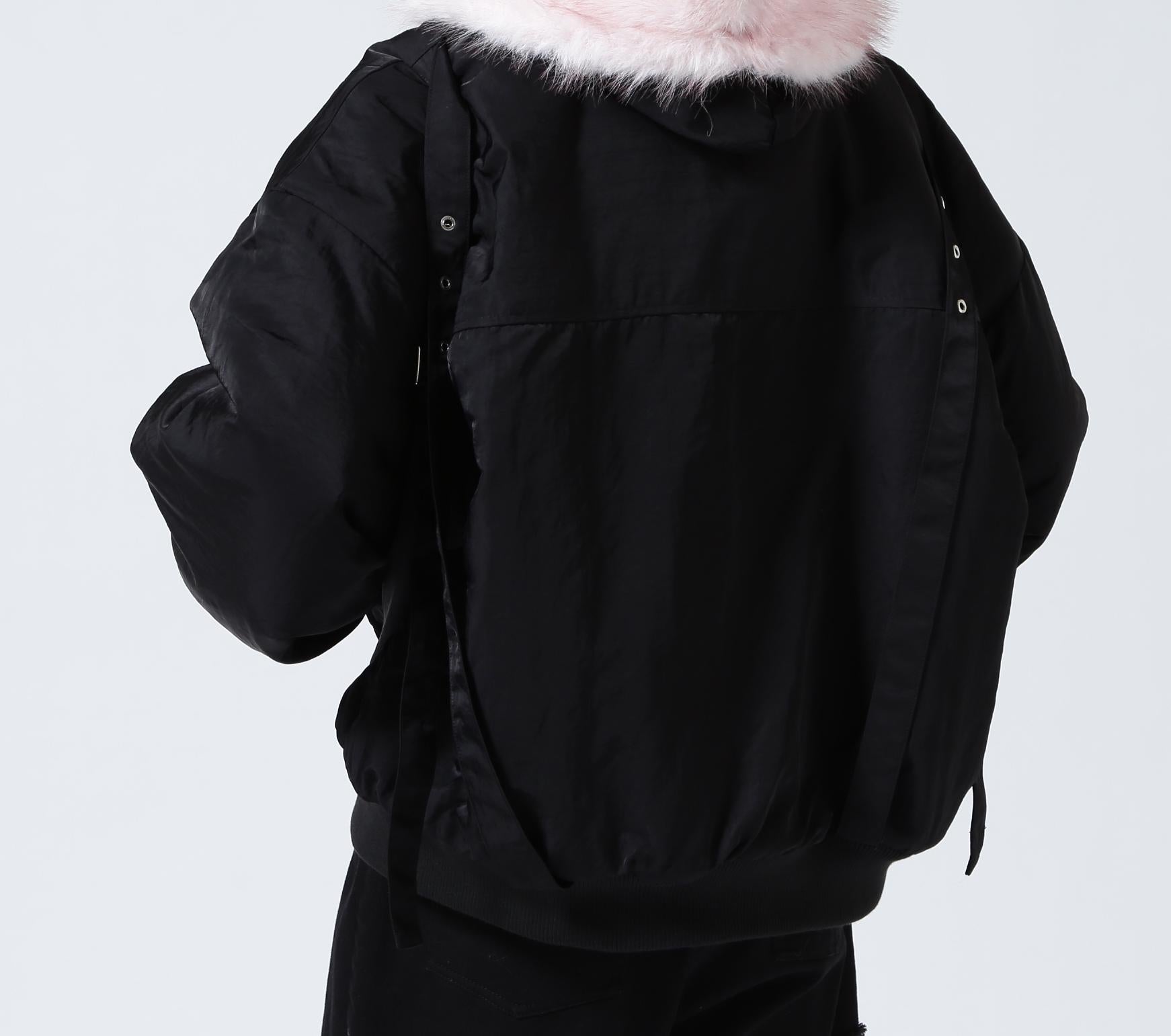 MITSUKI/ミツキ/REVERSIBLE FUR BLOUSON ブラック