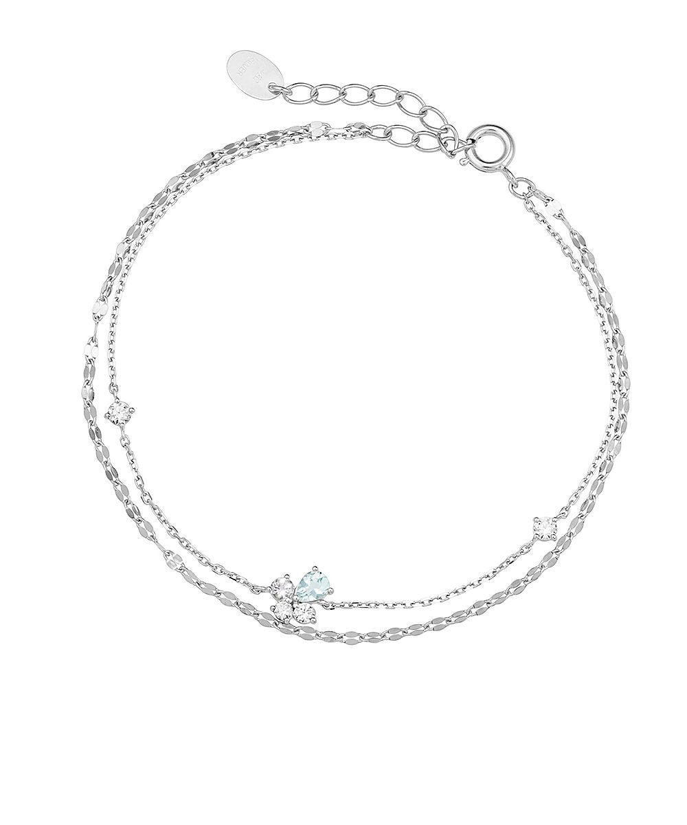 ヨンドシー 4℃ 銀色 手環